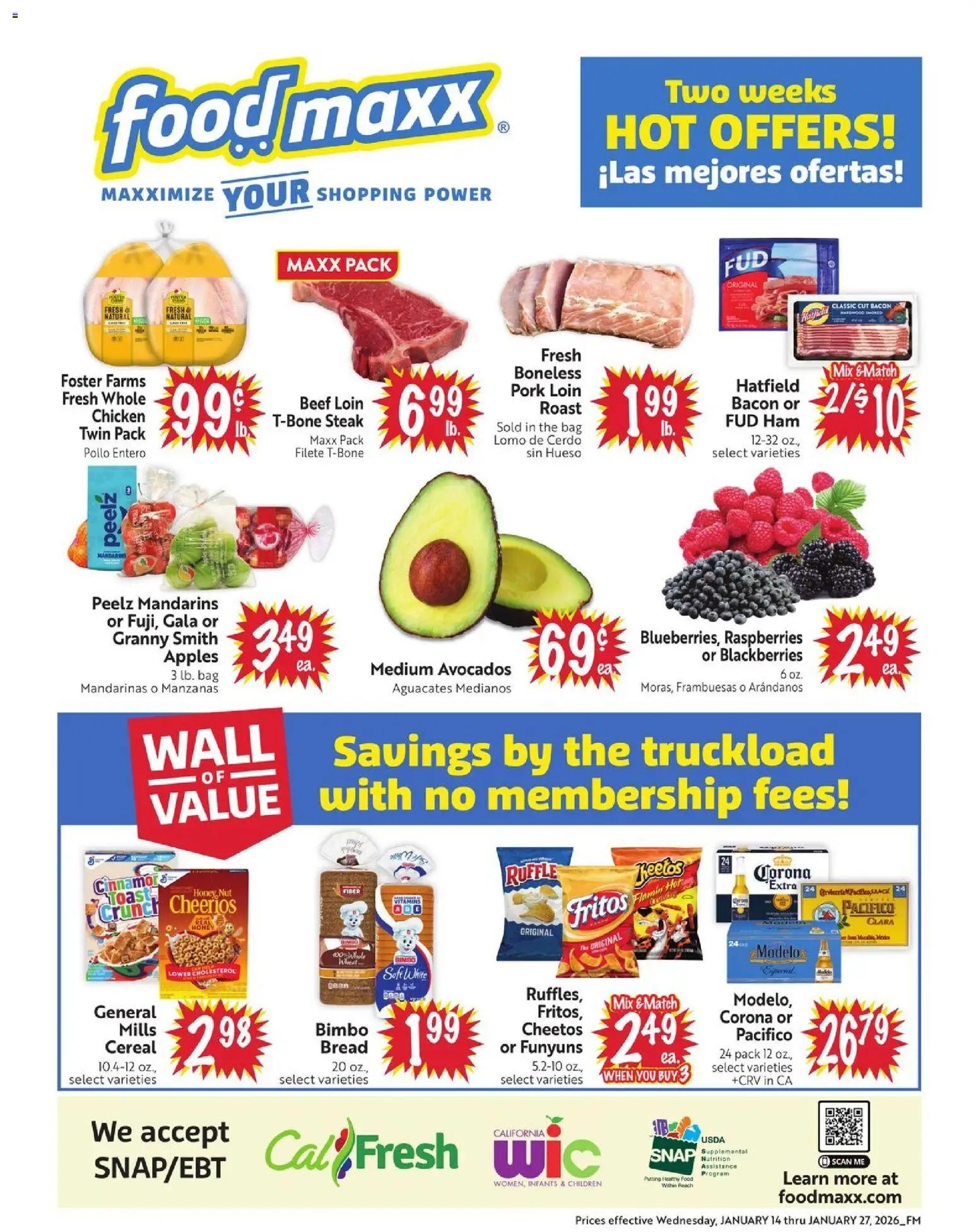 FoodMaxx offer from 01/14/2026 Weekly Ad - NV