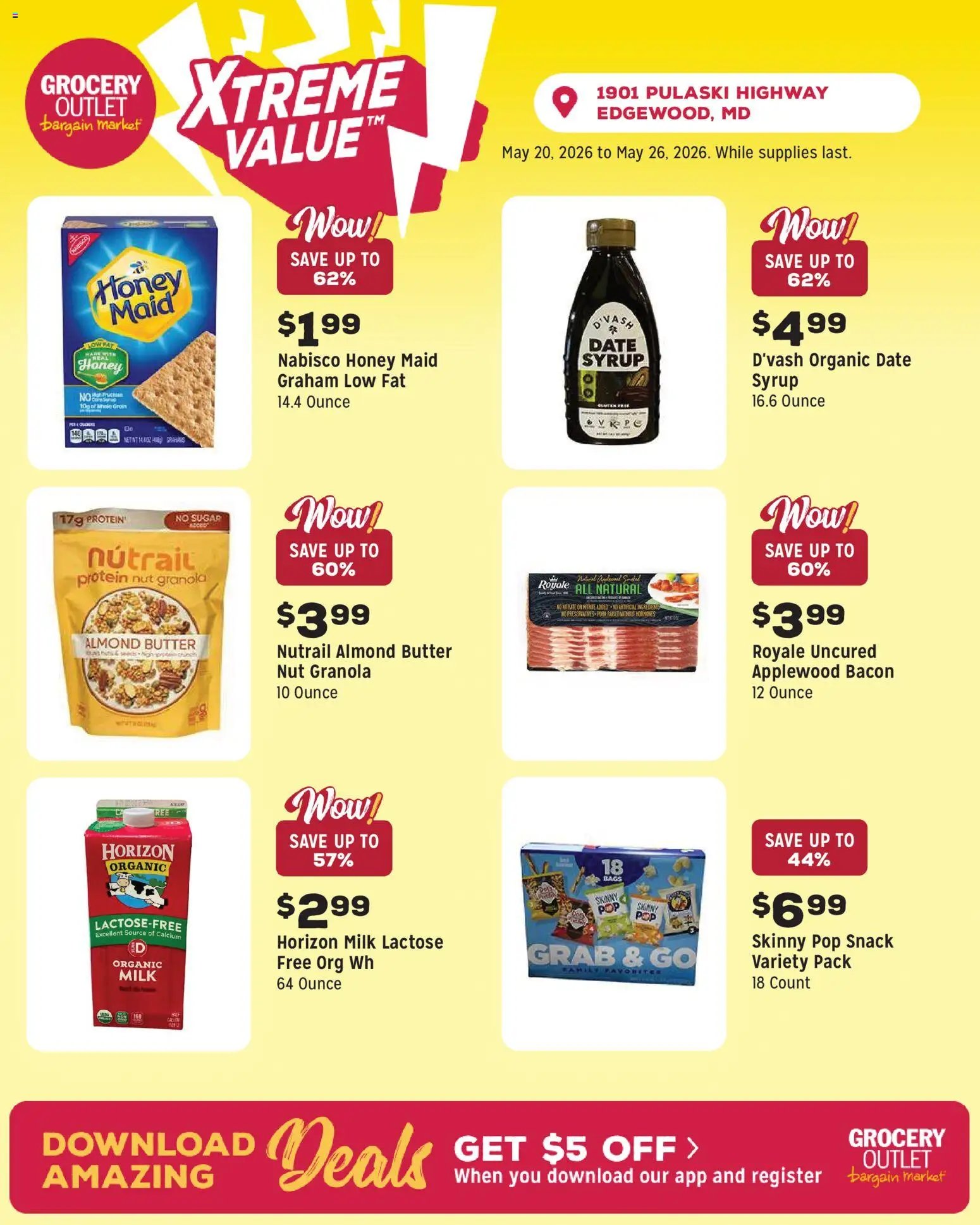 Grocery Outlet offer from 05/20/2026 Grocery Outlet Weekly Ad - MD