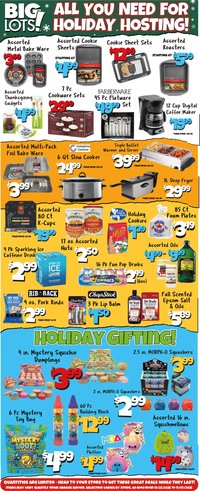 Big Lots Weekly Ad from 10/25/2026 - Flyer