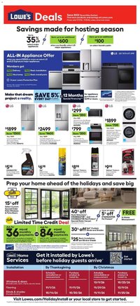 Lowe's offer from 09/17/2026 Lowe's Weekly Ad
