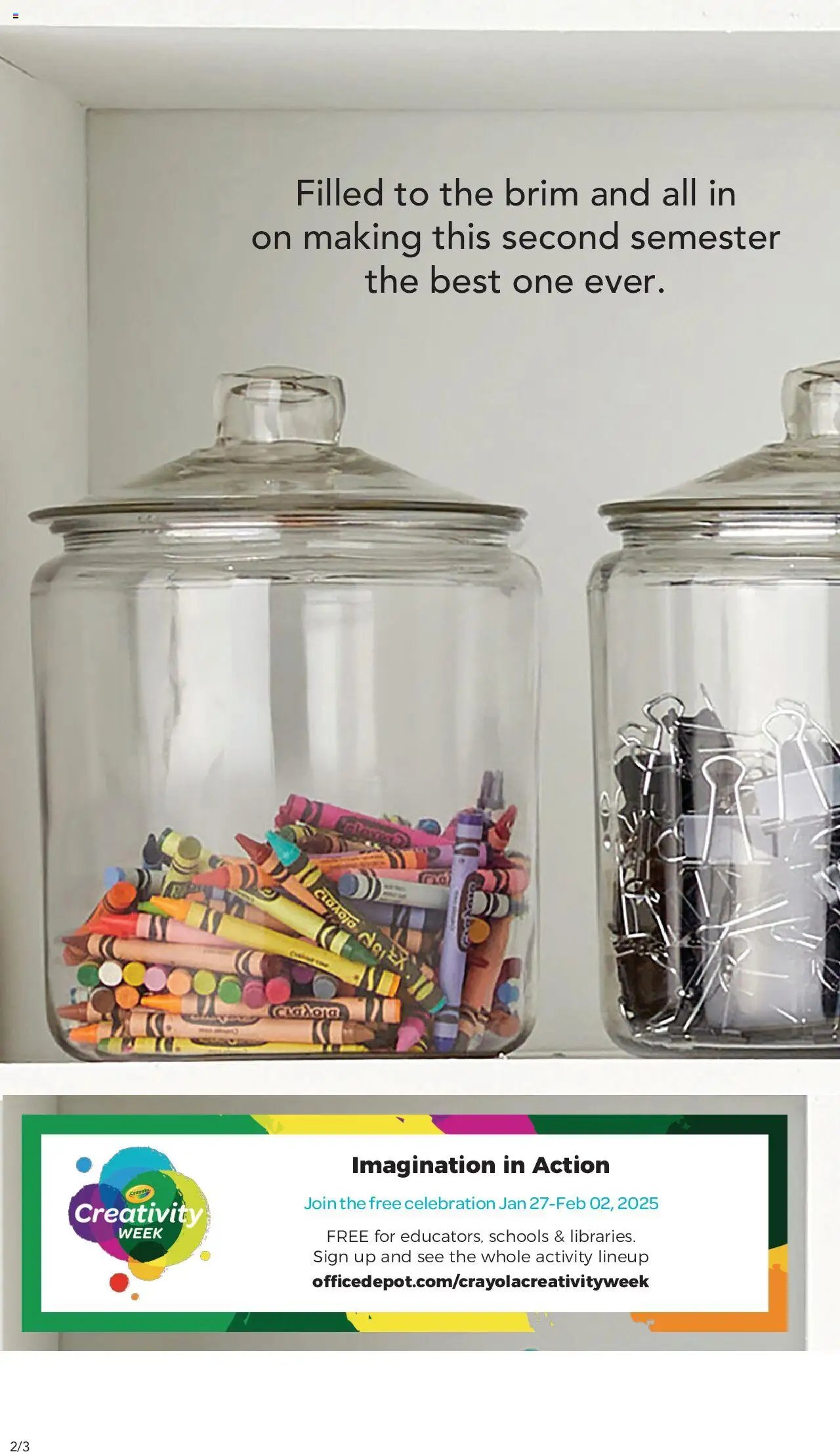 Office Depot offer from 01/01/2025 Education Edition Catalog