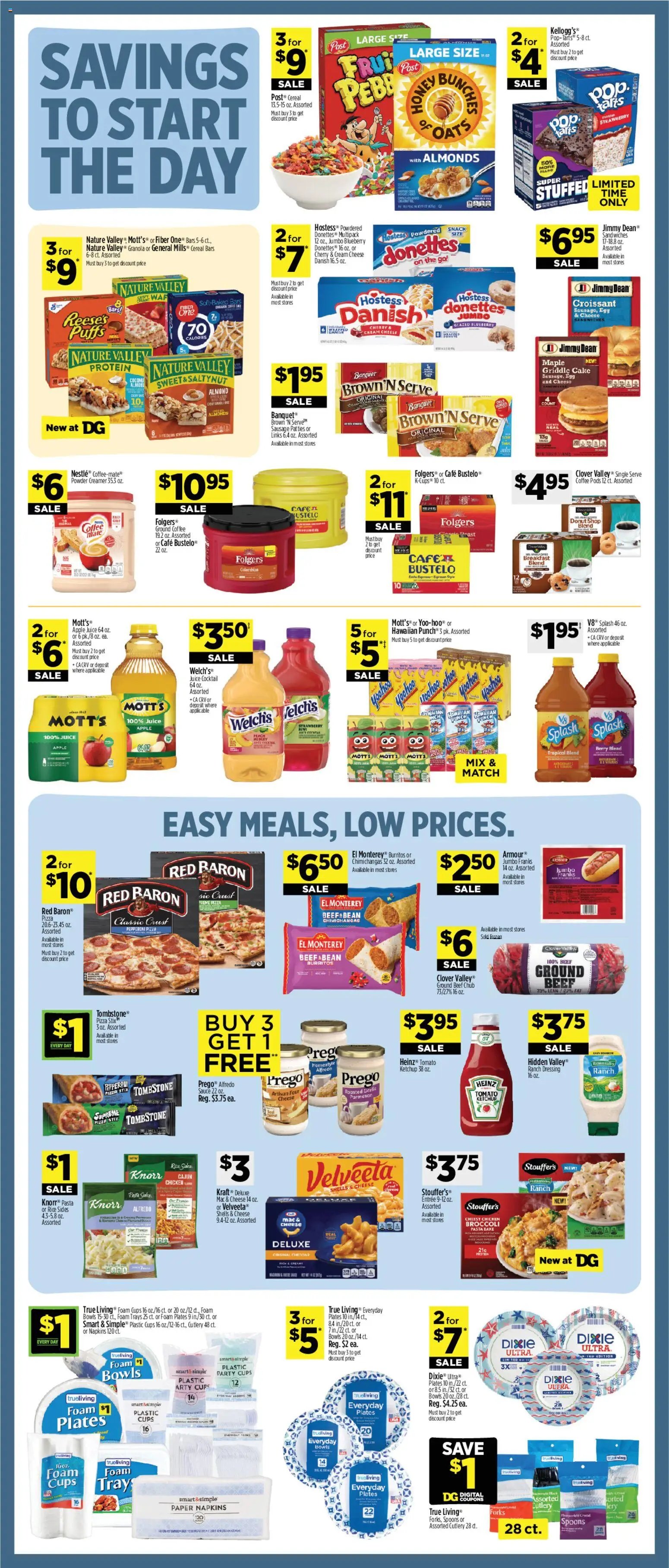 Dollar General offer from 07/05/2026 Dollar General Weekly Ad - TX