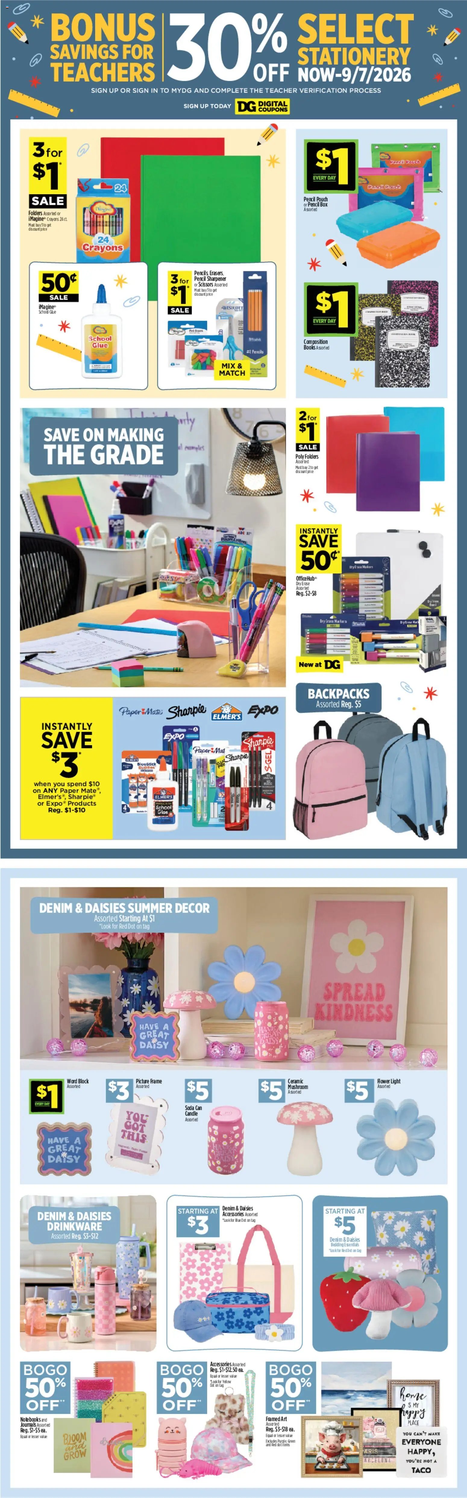 Dollar General offer from 07/05/2026 Dollar General Weekly Ad - TX