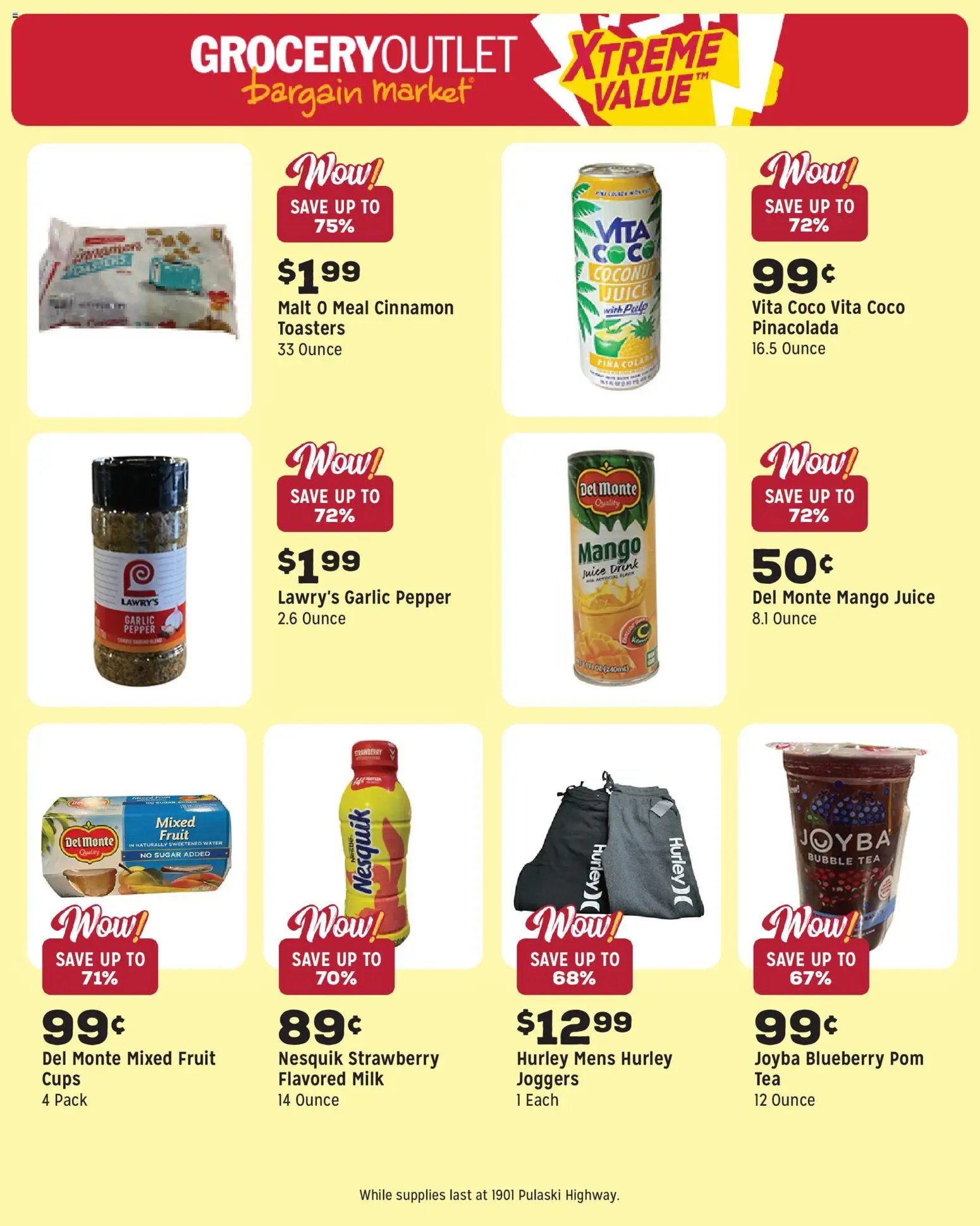 Grocery Outlet offer from 03/18/2026 Grocery Outlet Weekly Ad - MD