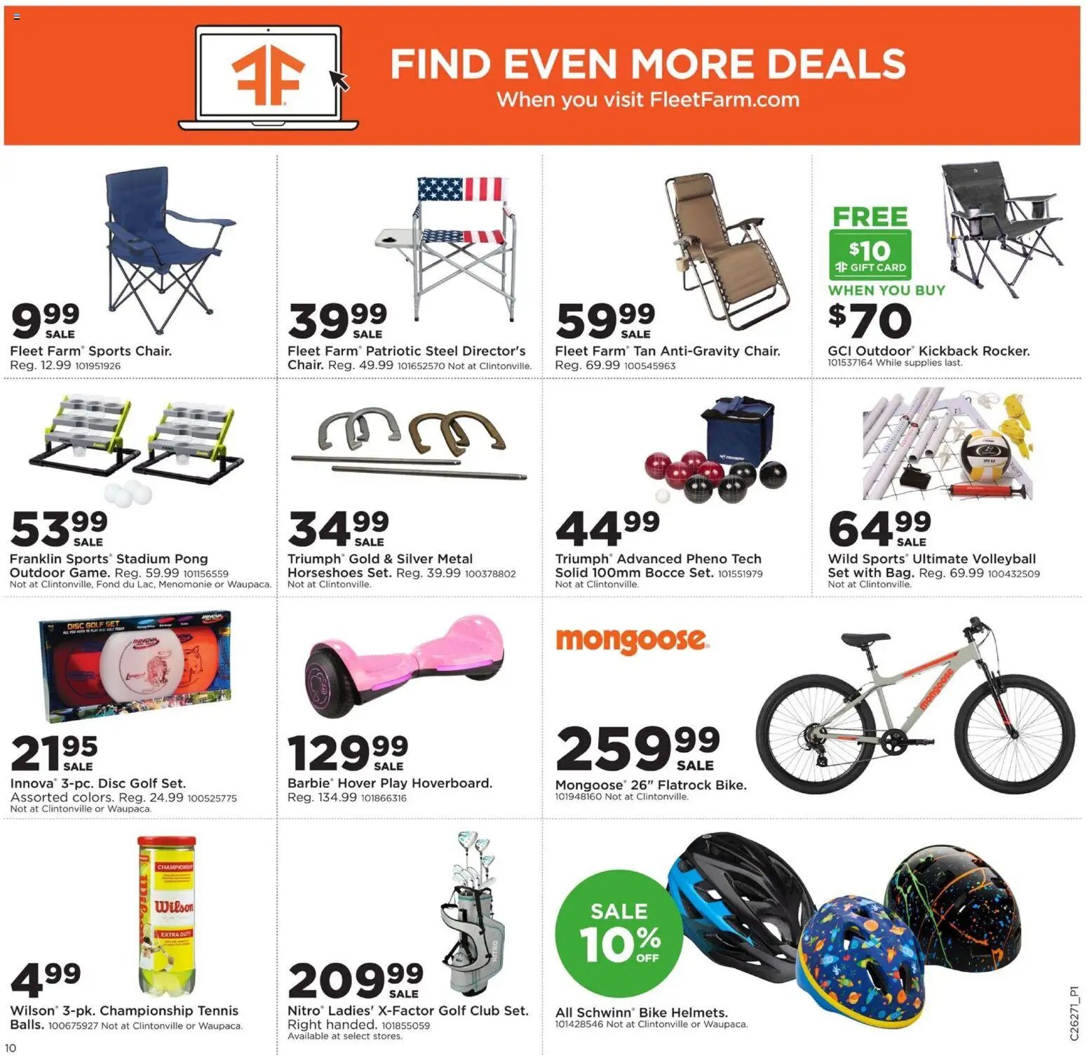 Mills Fleet Farm offer from 06/29/2026 Mills Fleet Farm Weekly Ad