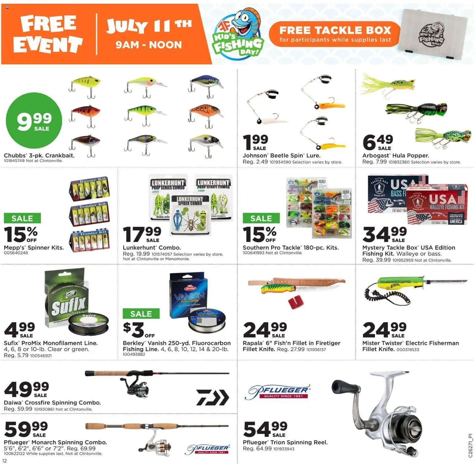 Mills Fleet Farm offer from 06/29/2026 Mills Fleet Farm Weekly Ad