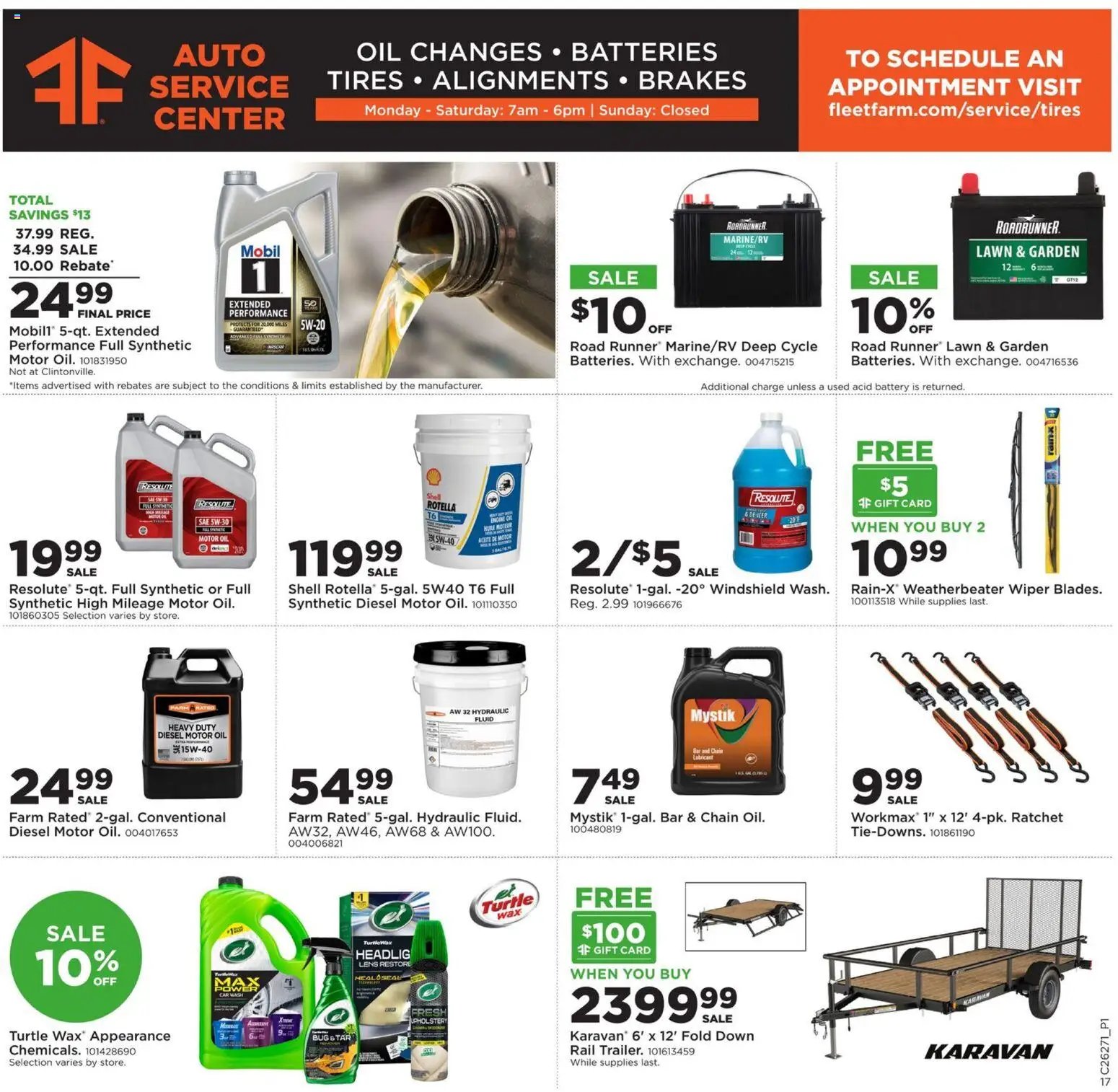 Mills Fleet Farm offer from 06/29/2026 Mills Fleet Farm Weekly Ad