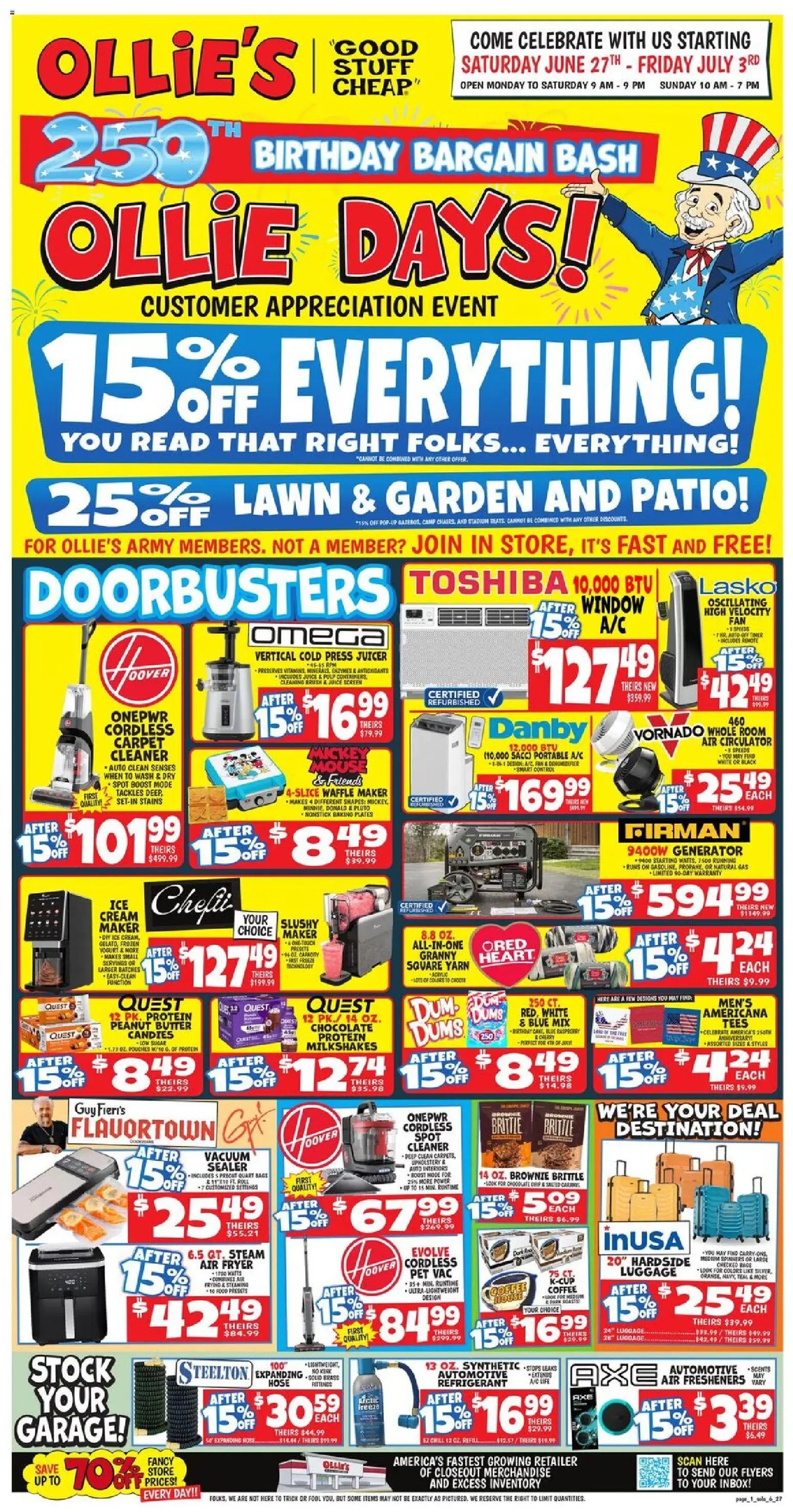 Ollie's offer from 06/27/2026 Ollie's Ad 2