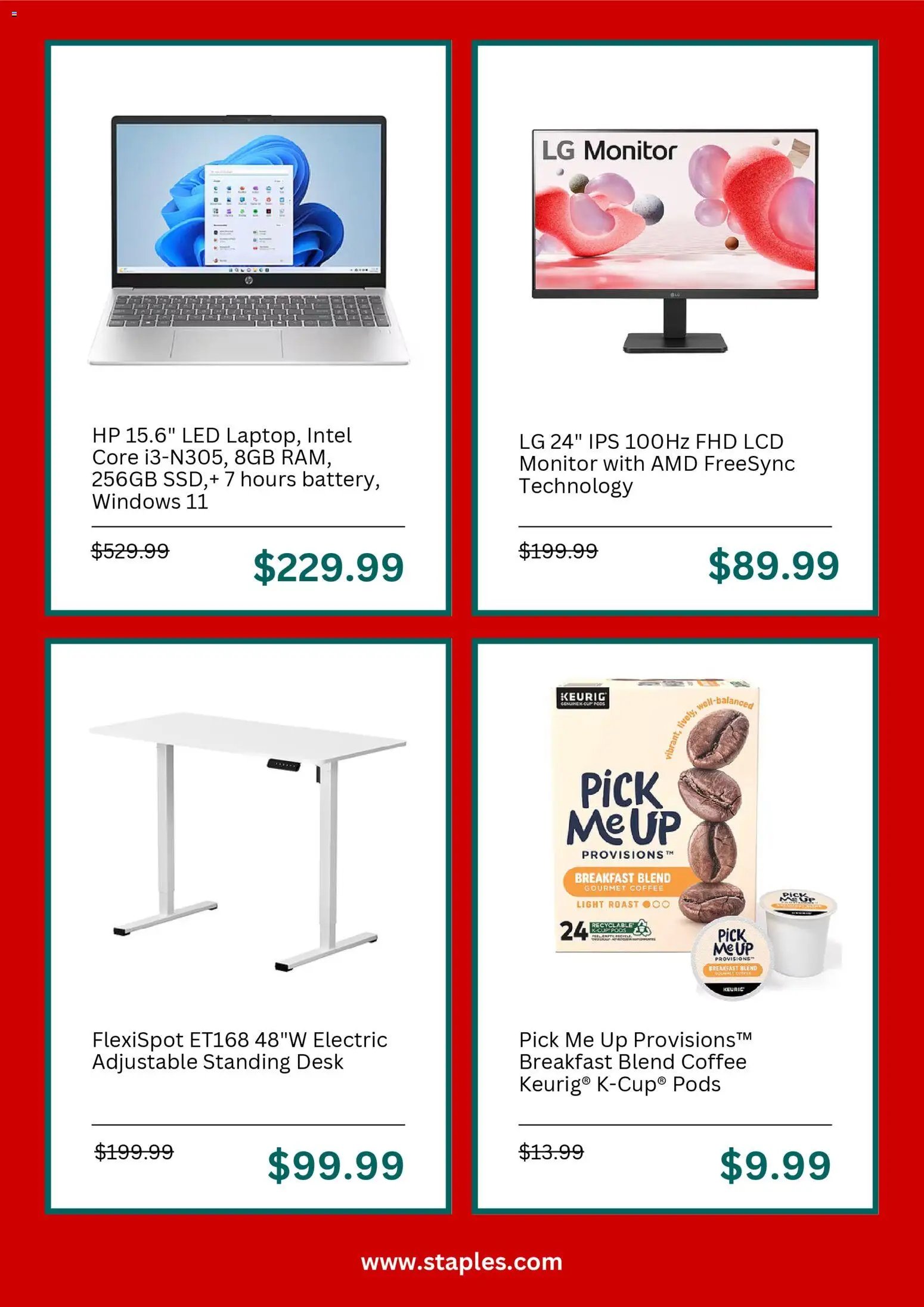 Staples offer from 12/21/2025 Weekly Ad