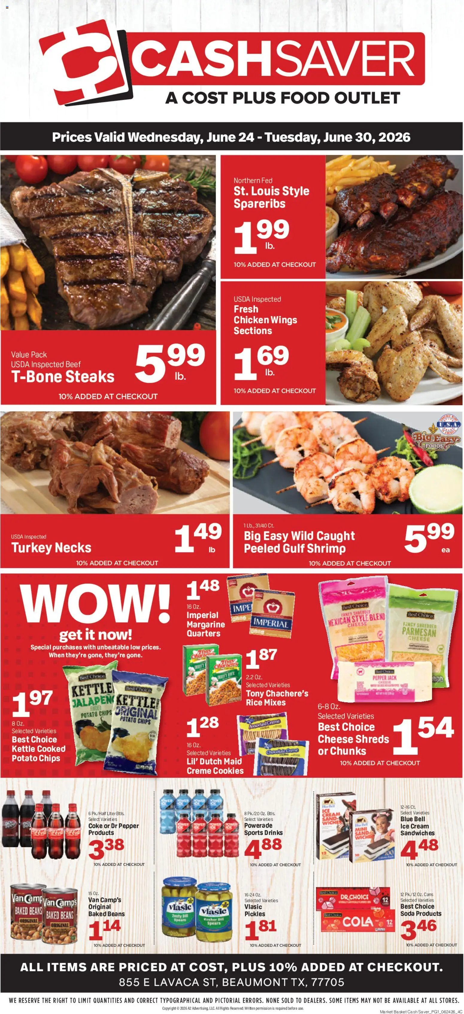 Market Basket offer from 06/24/2026 Market Basket Cash Saver