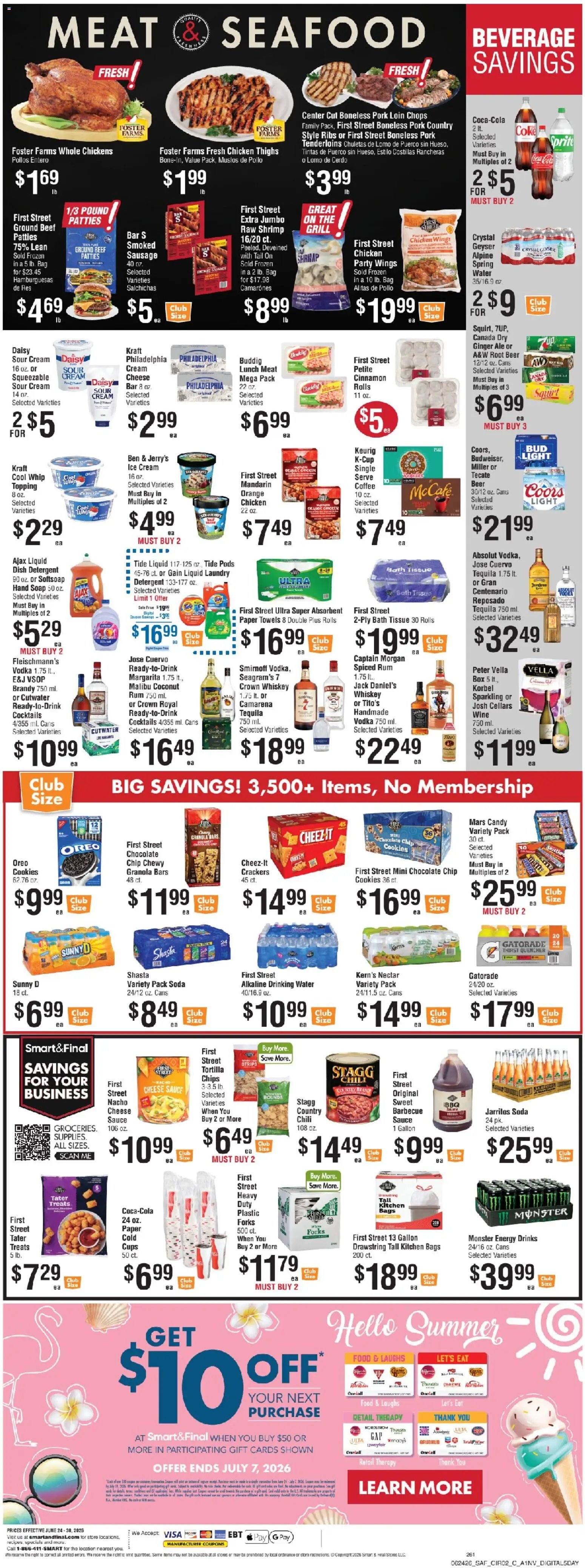 Smart & Final offer from 06/26/2026 Smart & Final Weekly Ad