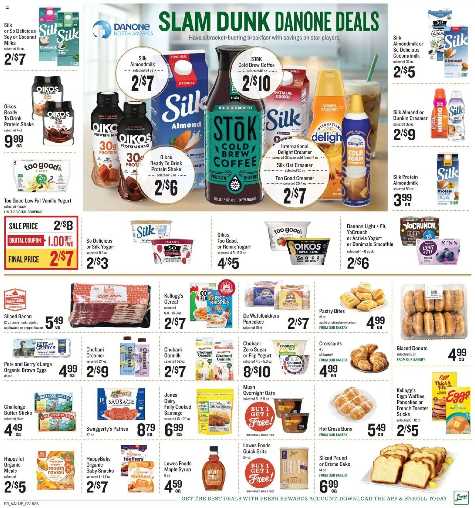 Lowes Foods offer from 03/18/2026 Lowes Foods Weekly Ad - NC