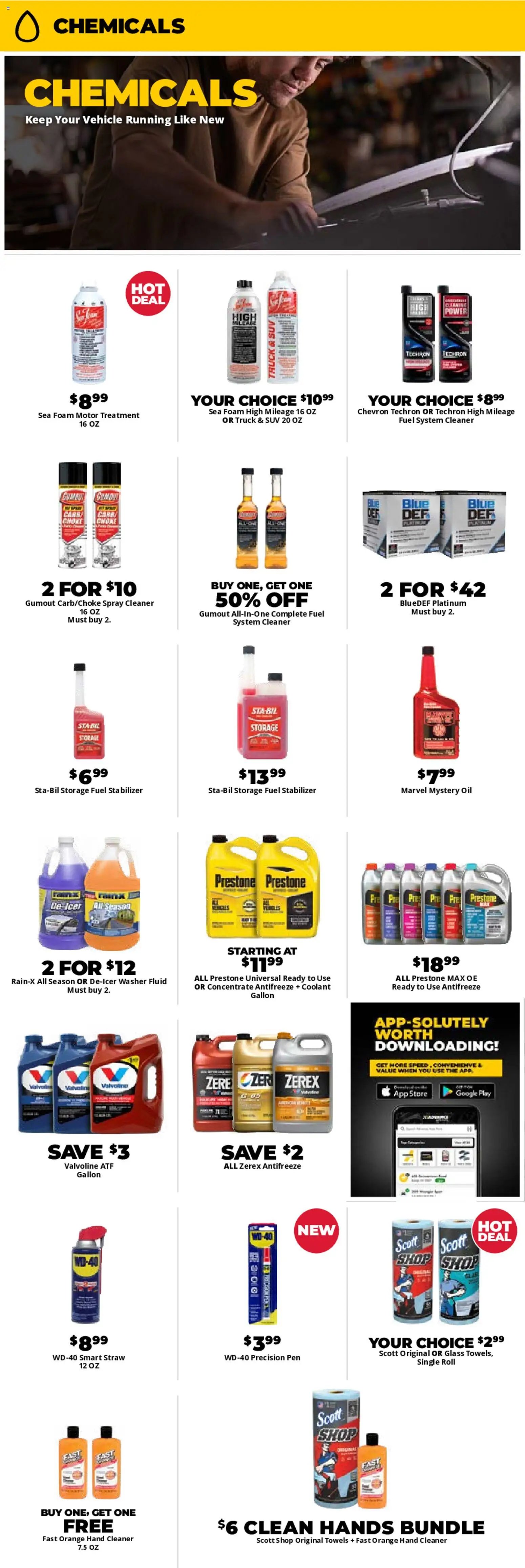 Advance Auto Parts offer from 01/04/2026 Weekly Ad