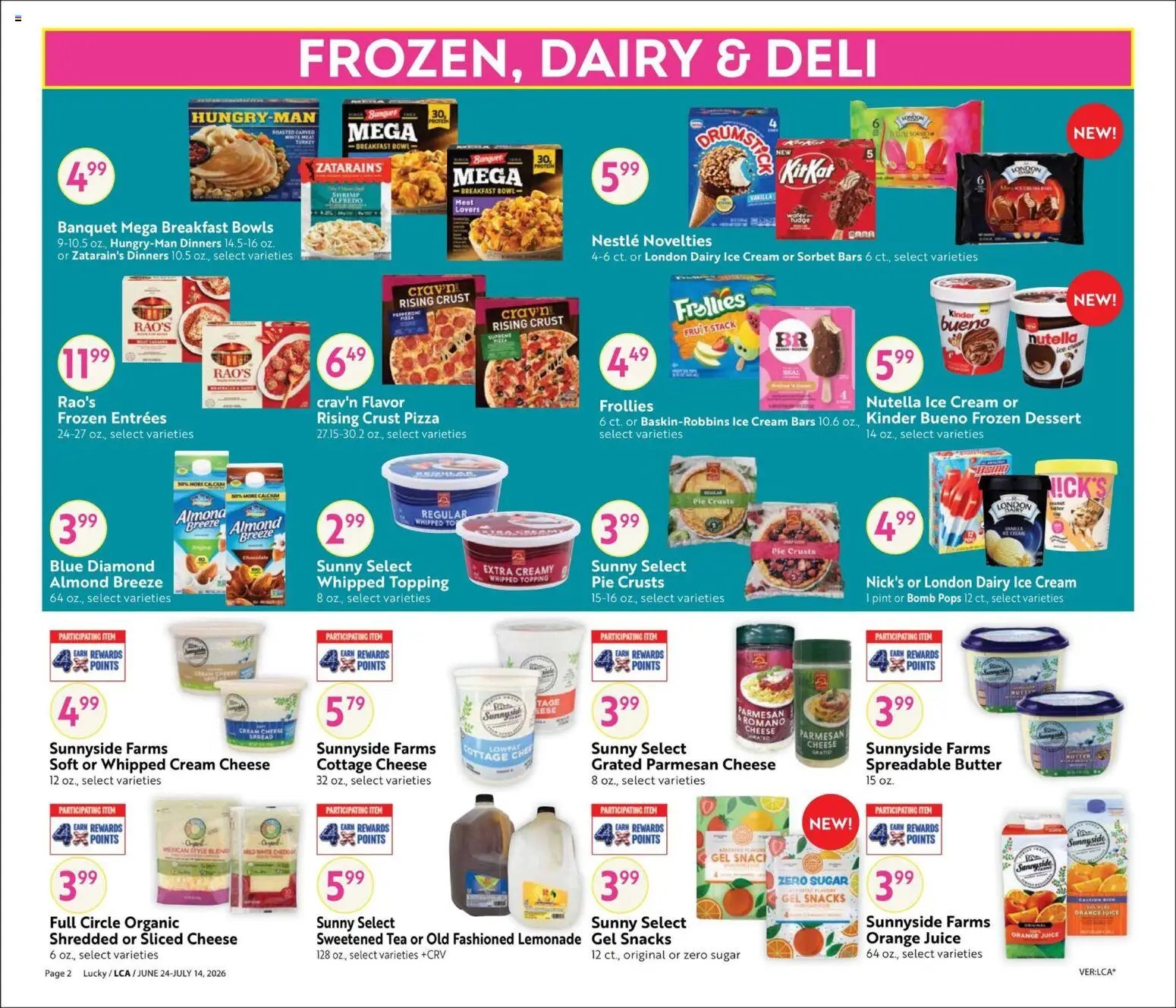 Lucky Supermarkets offer from 06/24/2026 Lucky Supermarkets Big Book of Savings