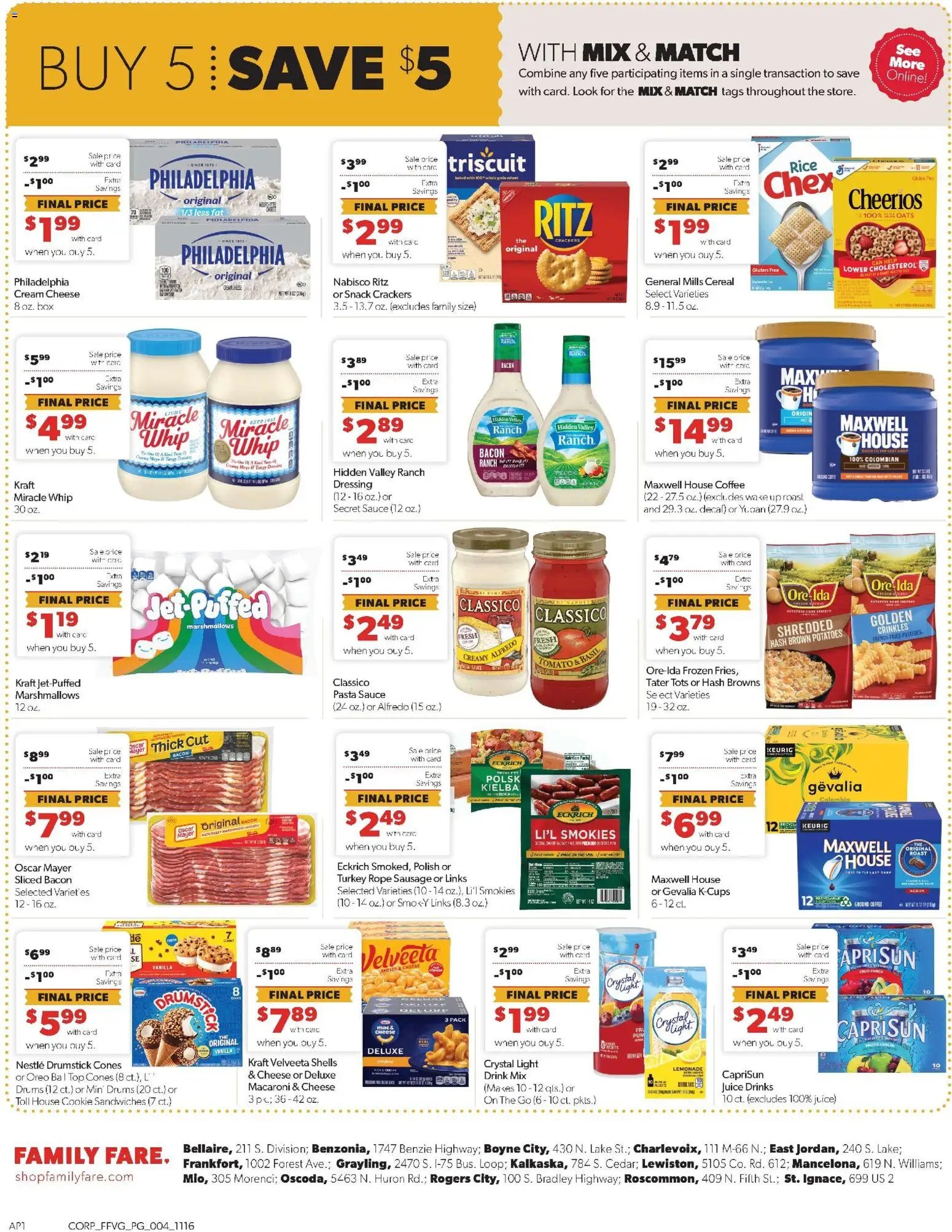 Family Fare offer from 11/16/2025 Weekly Ad - MI