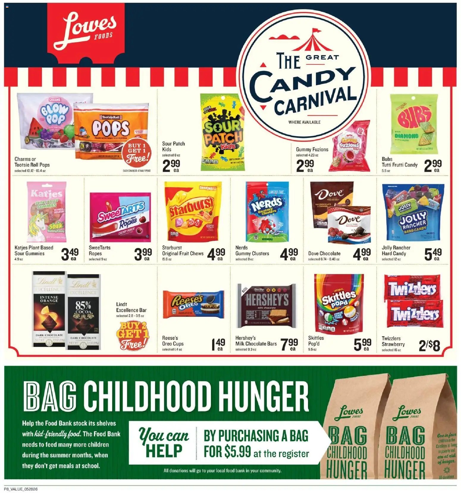 Lowes Foods offer from 05/20/2026 Lowes Foods Weekly Ad - NC