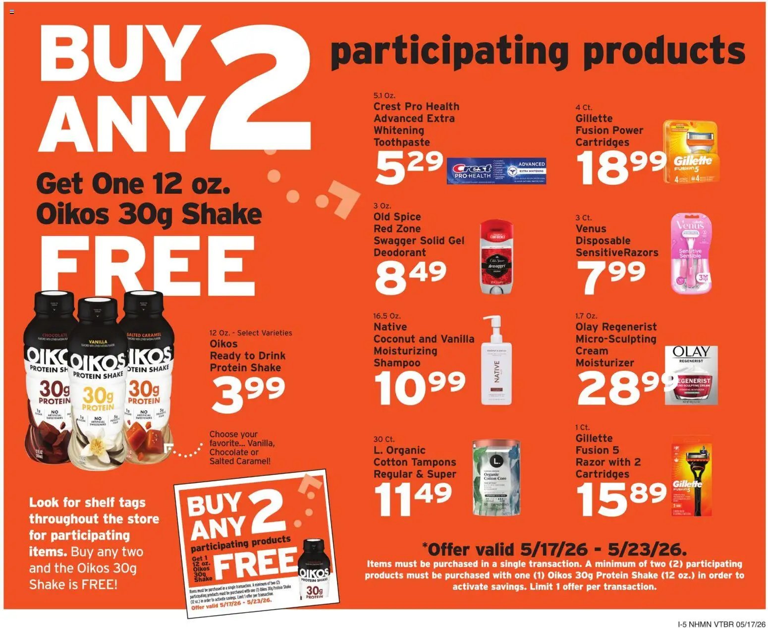 Hannaford offer from 05/17/2026 Hannaford Weekly Ad