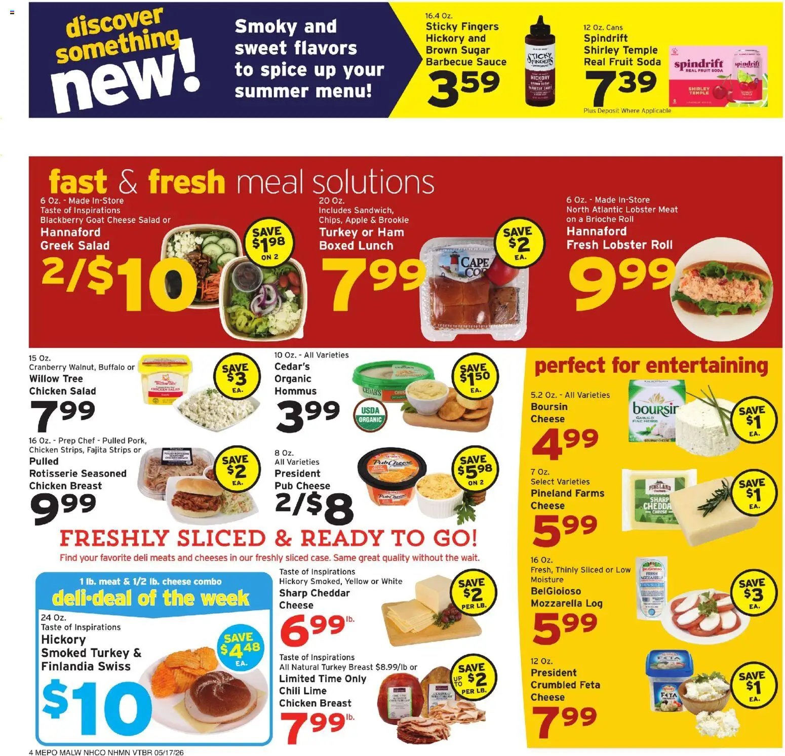 Hannaford offer from 05/17/2026 Hannaford Weekly Ad