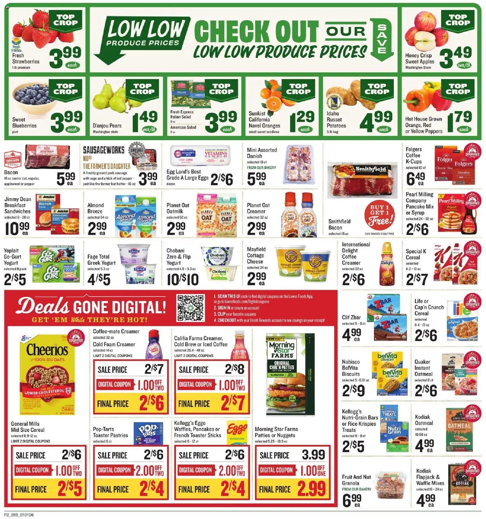 Lowes Foods offer from 01/01/2026 Weekly Ad - GA
