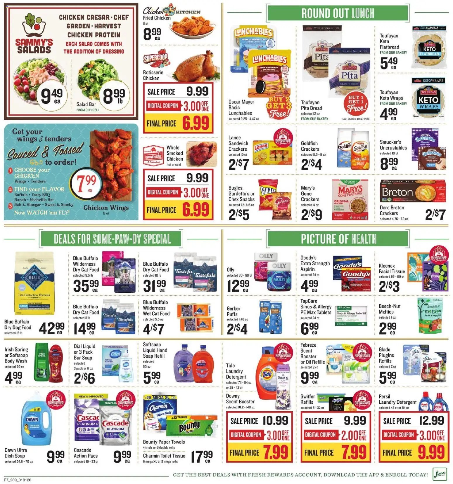 Lowes Foods offer from 01/01/2026 Weekly Ad - GA