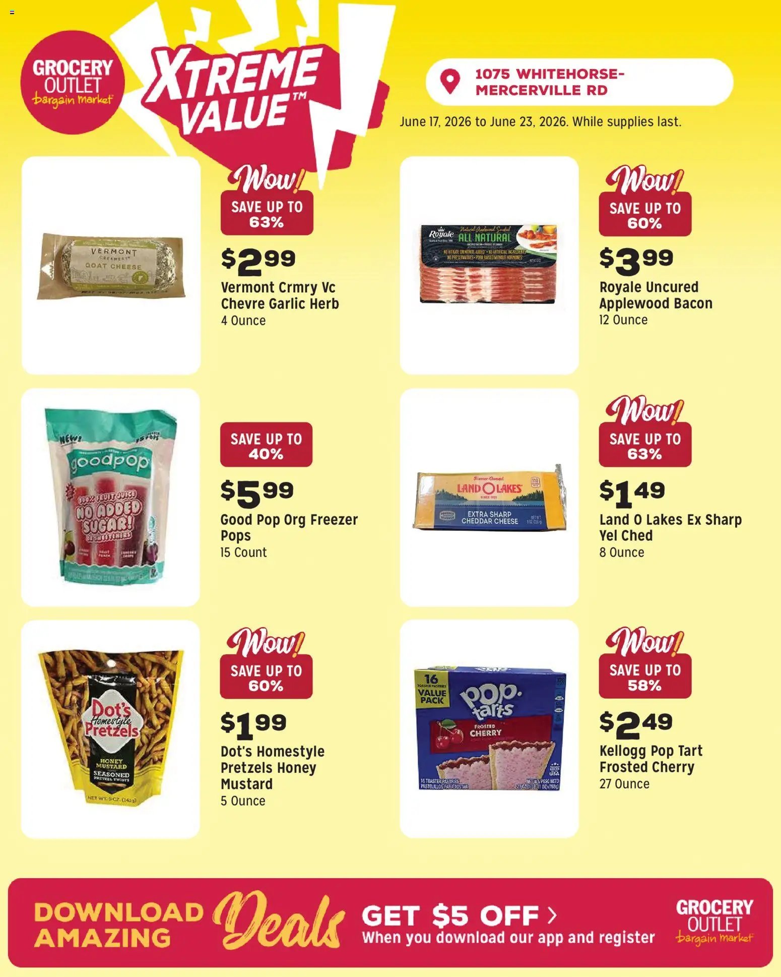 Grocery Outlet offer from 06/17/2026 Grocery Outlet Weekly Ad