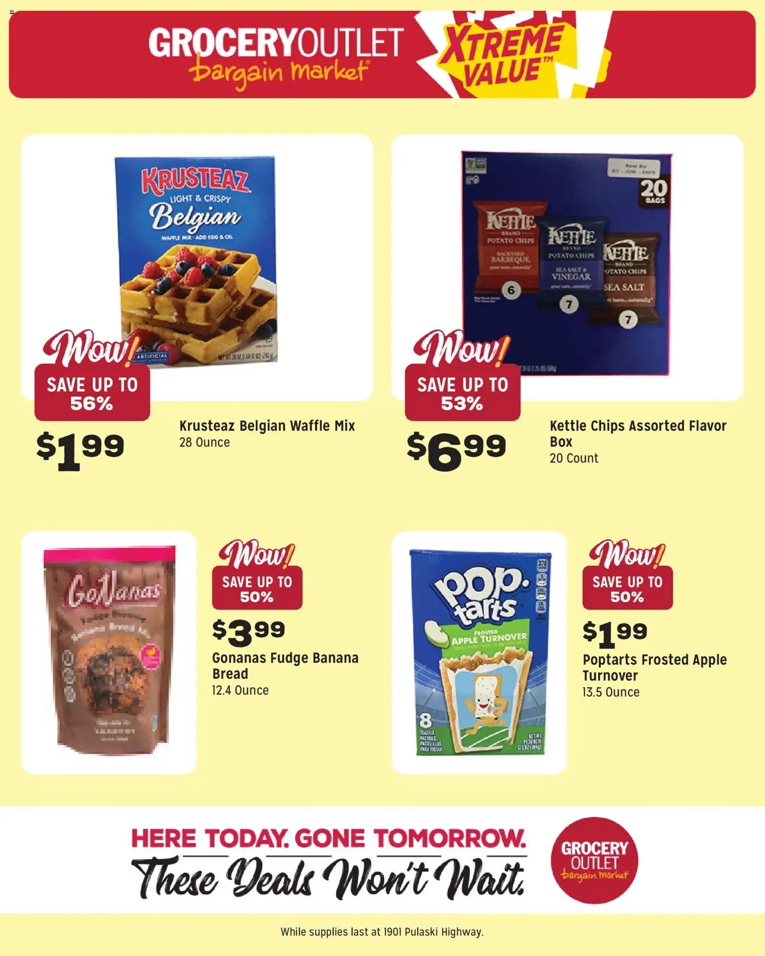 Grocery Outlet offer from 03/25/2026 Grocery Outlet Weekly Ad - MD