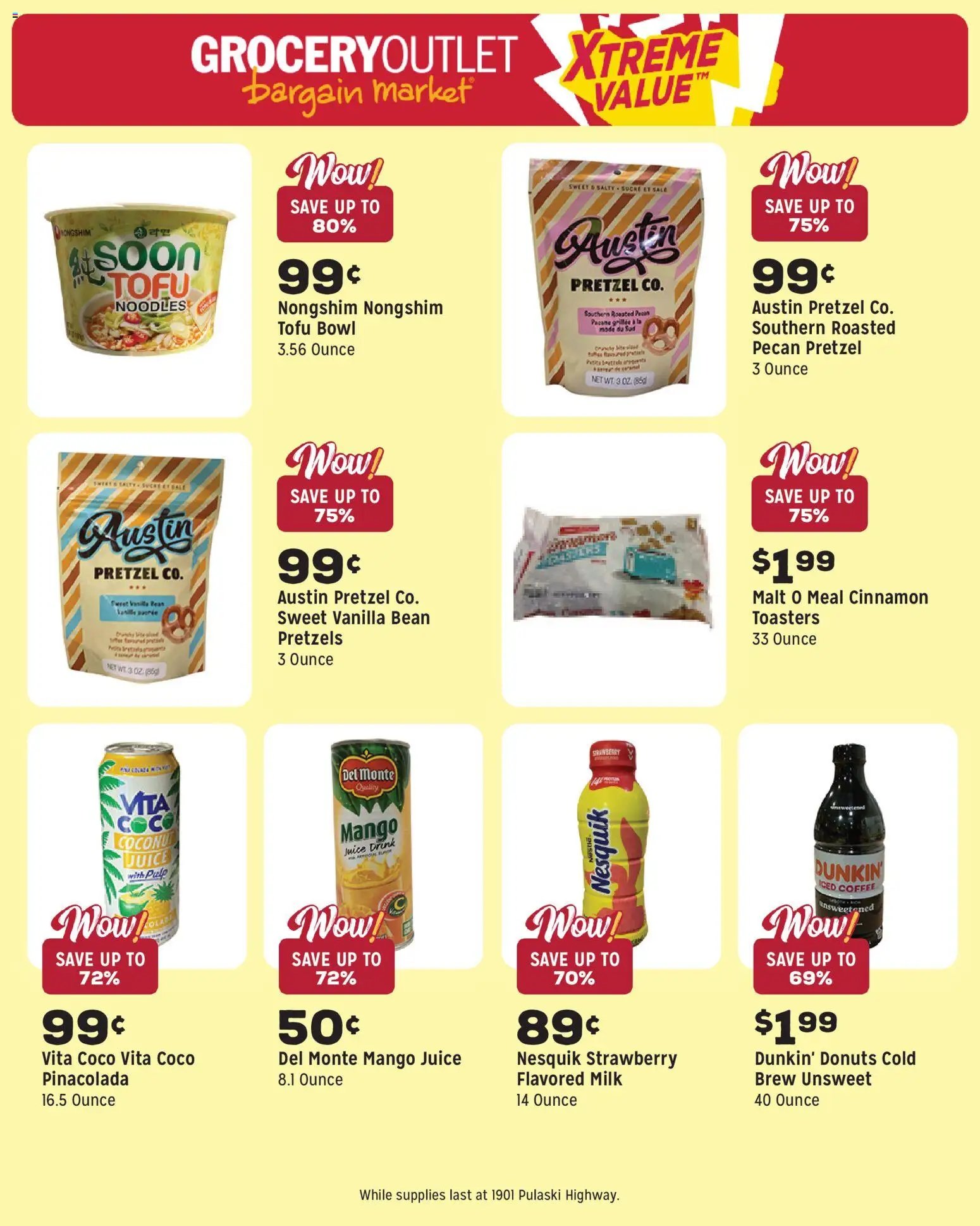 Grocery Outlet offer from 03/25/2026 Grocery Outlet Weekly Ad - MD