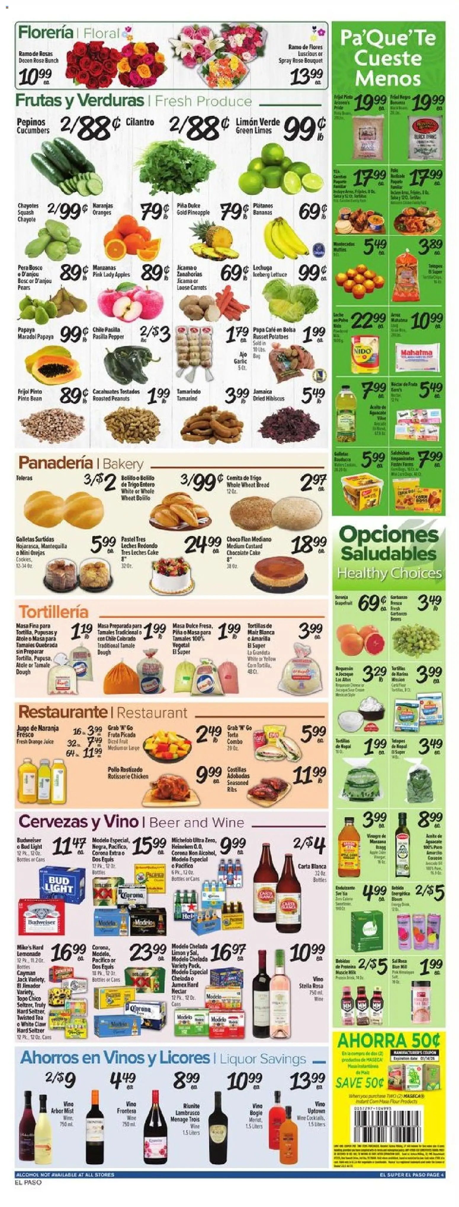 El Super offer from 01/07/2026 Weekly Ad - TX