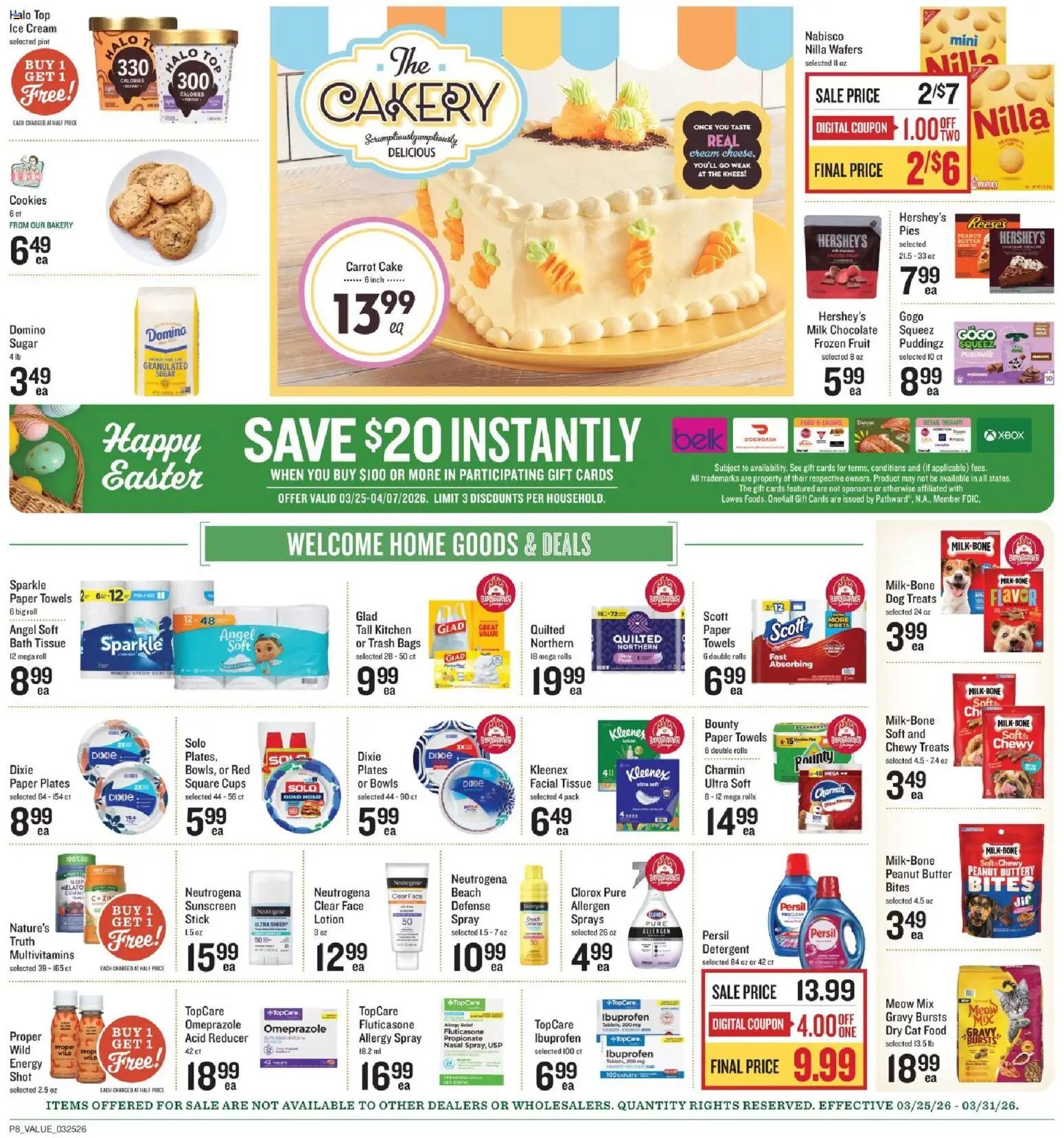 Lowes Foods offer from 03/25/2026 Lowes Foods Weekly Ad - NC