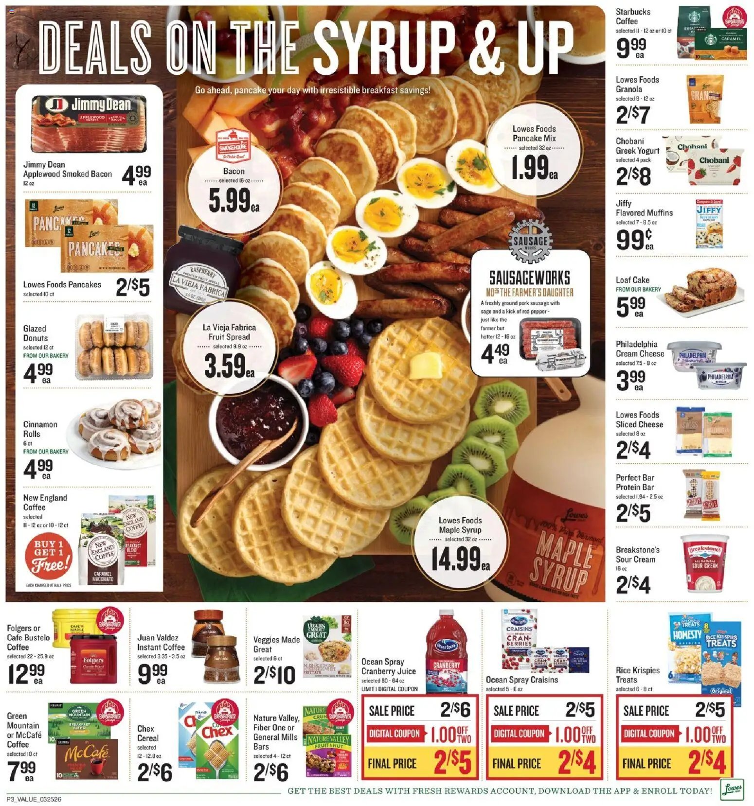 Lowes Foods offer from 03/25/2026 Lowes Foods Weekly Ad - NC
