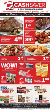 Market Basket offer from 06/17/2026 Market Basket Cash Saver