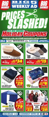 Big 5 Sporting Goods offer from 12/05/2025 Weekly Ad