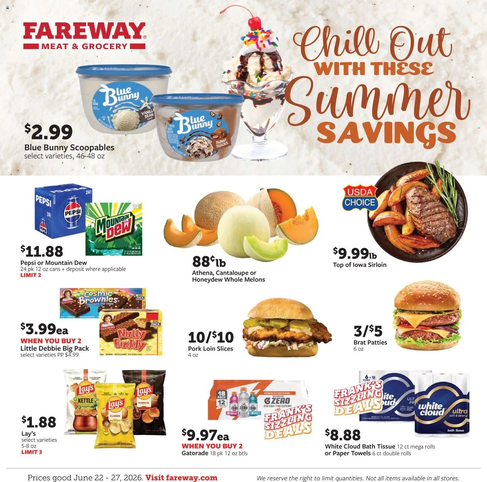 Fareway offer from 06/22/2026 Fareway Weekly Ad