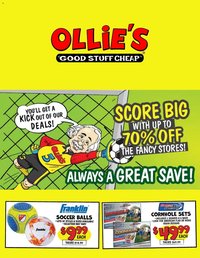 Ollie's offer from 06/10/2026 Ollie's Weekly Ad