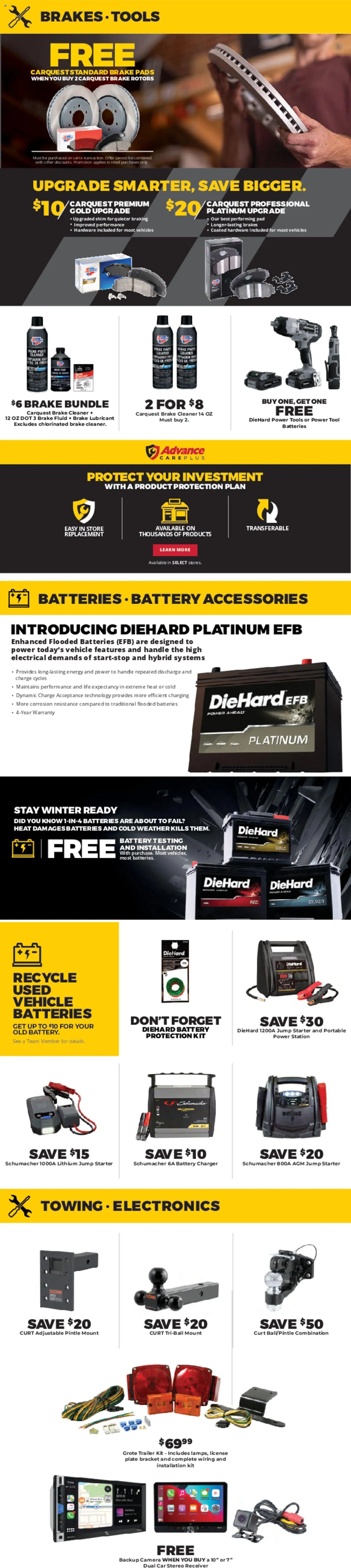 Advance Auto Parts offer from 02/01/2026 Weekly Ad