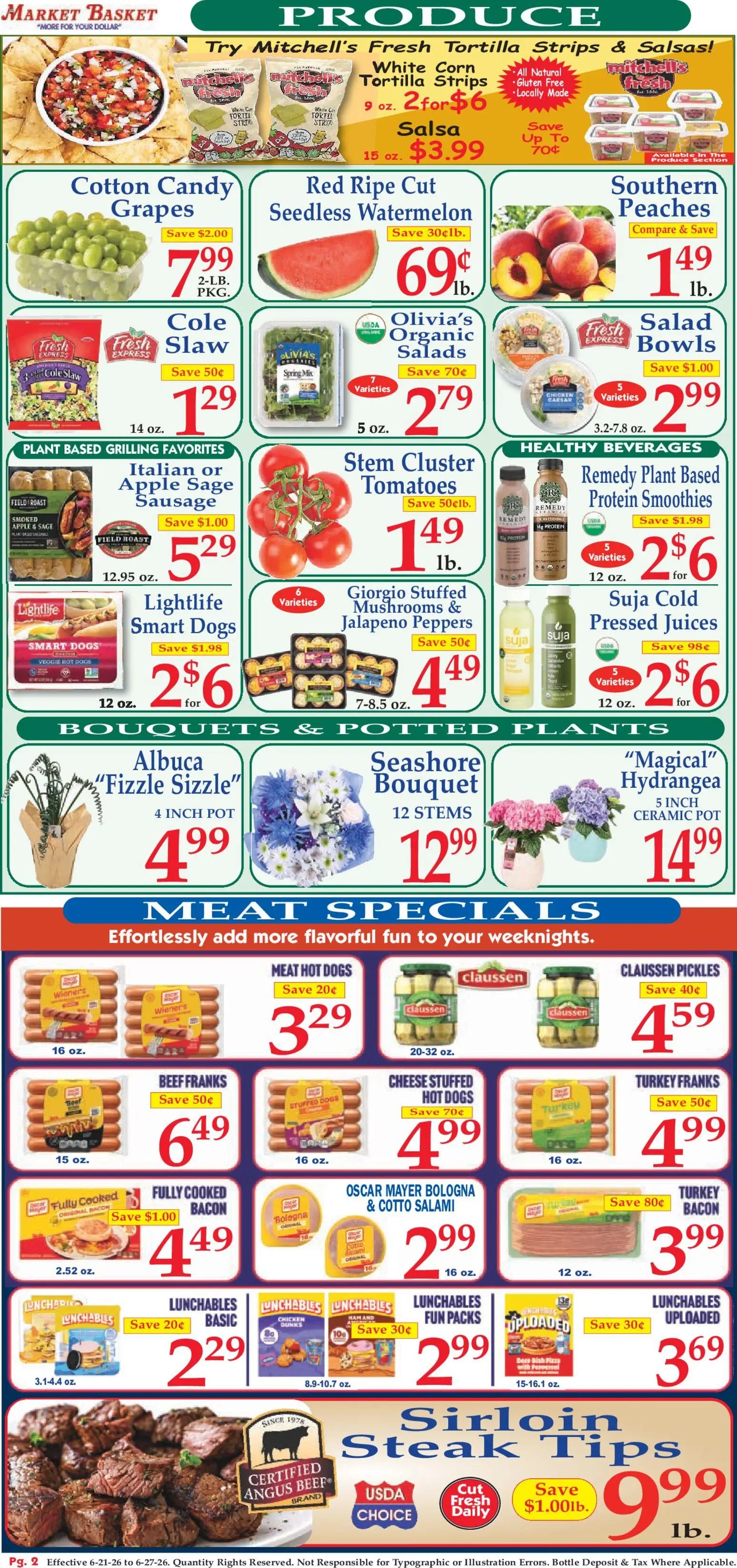 Market Basket offer from 06/21/2026 Market Basket Ad