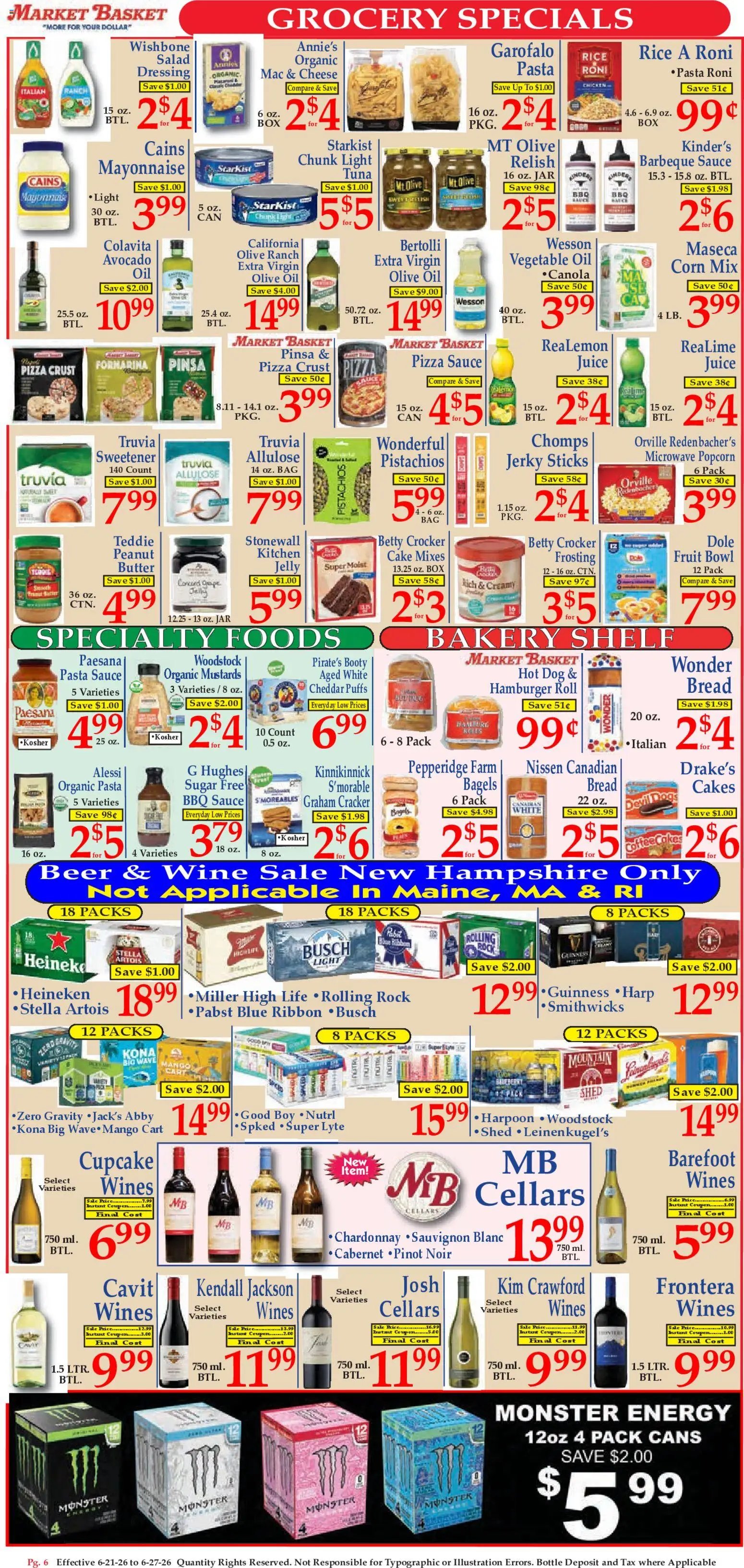 Market Basket offer from 06/21/2026 Market Basket Ad