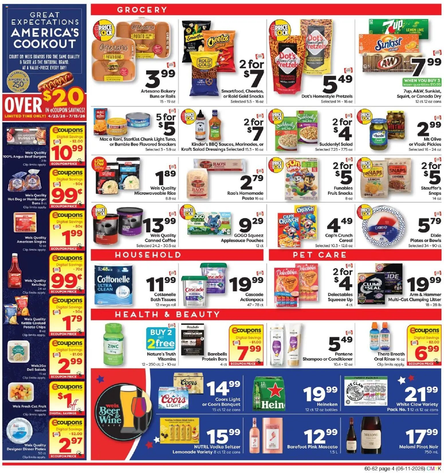 Weis offer from 06/11/2026 Weis Weekly Circular - PA