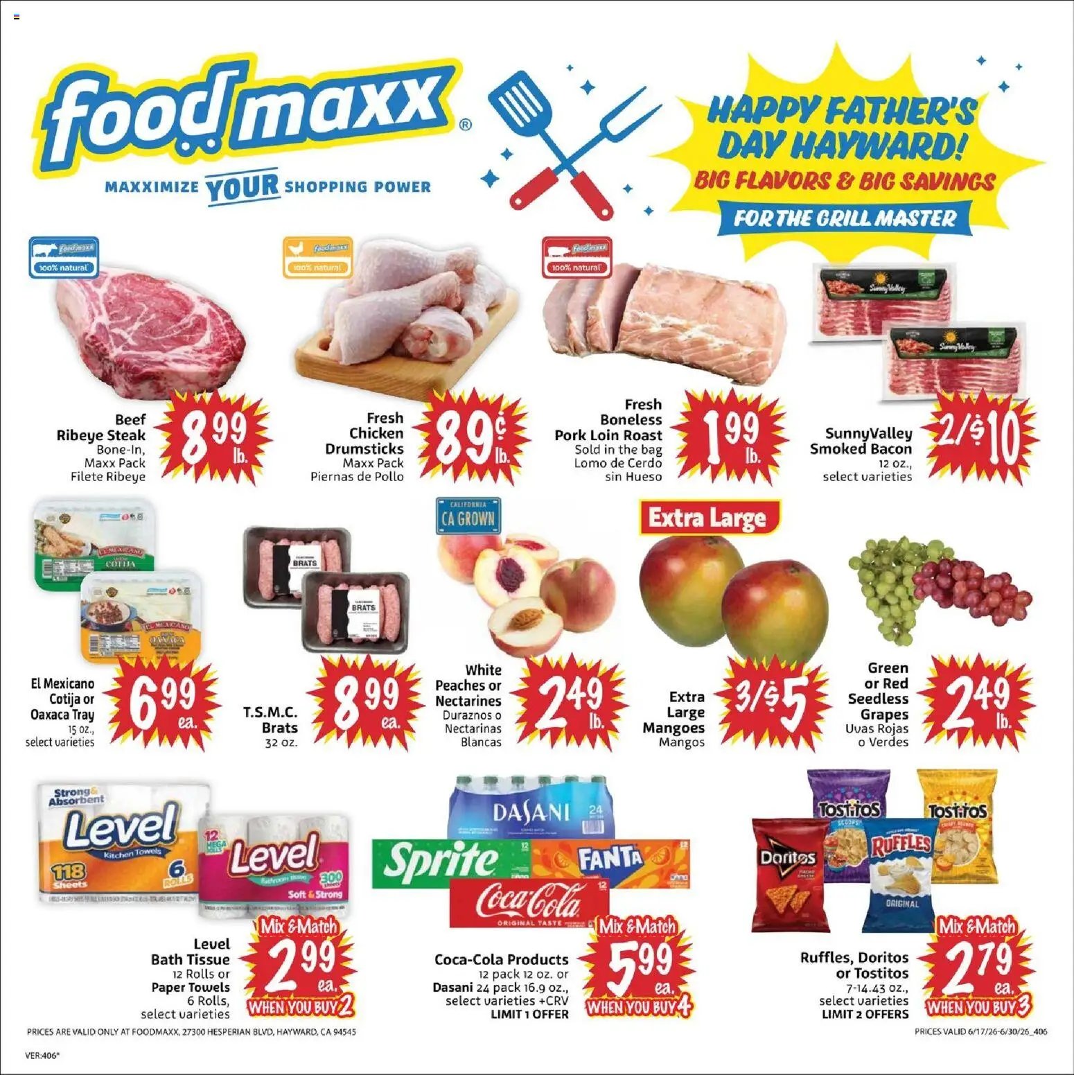 FoodMaxx offer from 06/17/2026 FoodMaxx Weekly Ad - CA