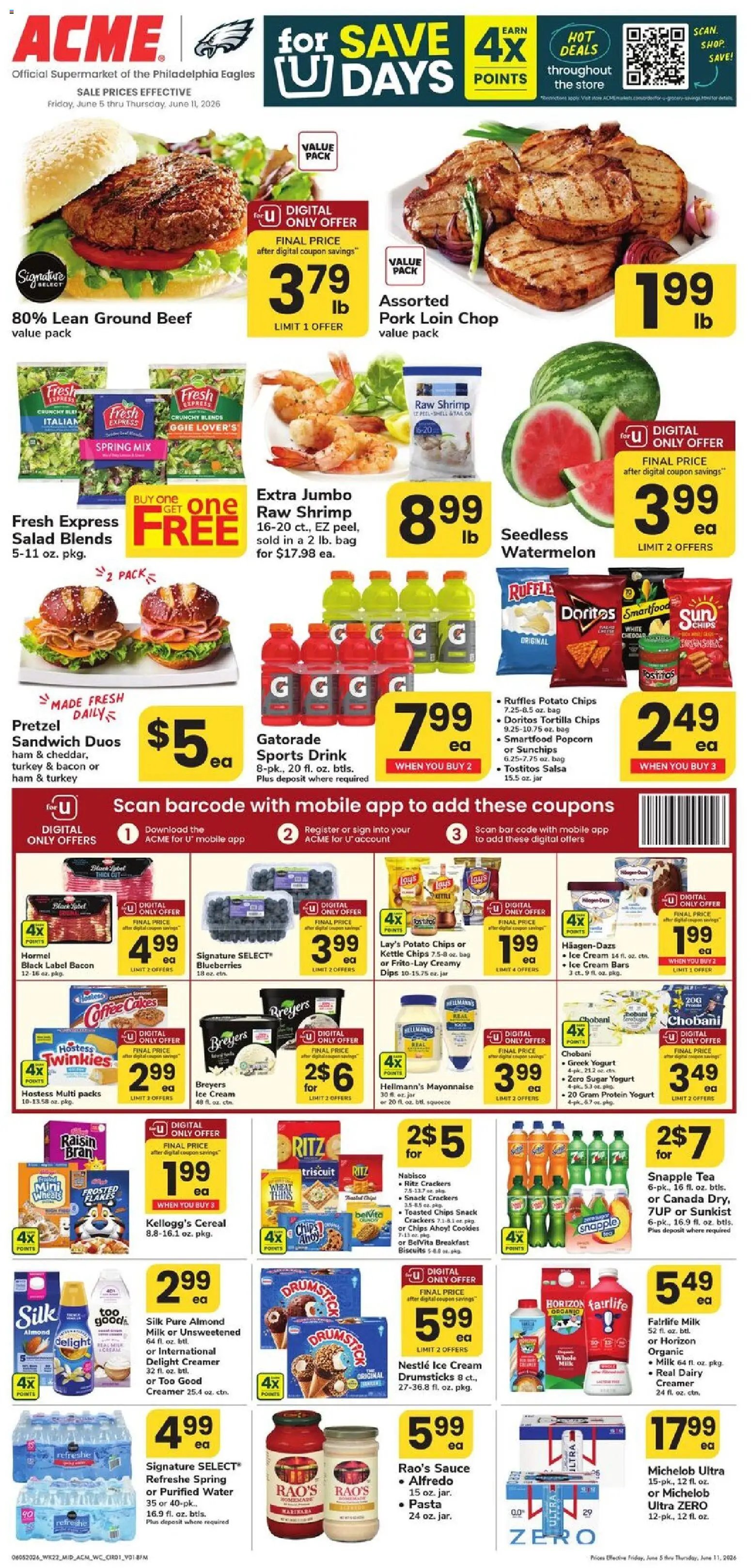 Acme offer from 06/05/2026 Acme Weekly Ad - PA