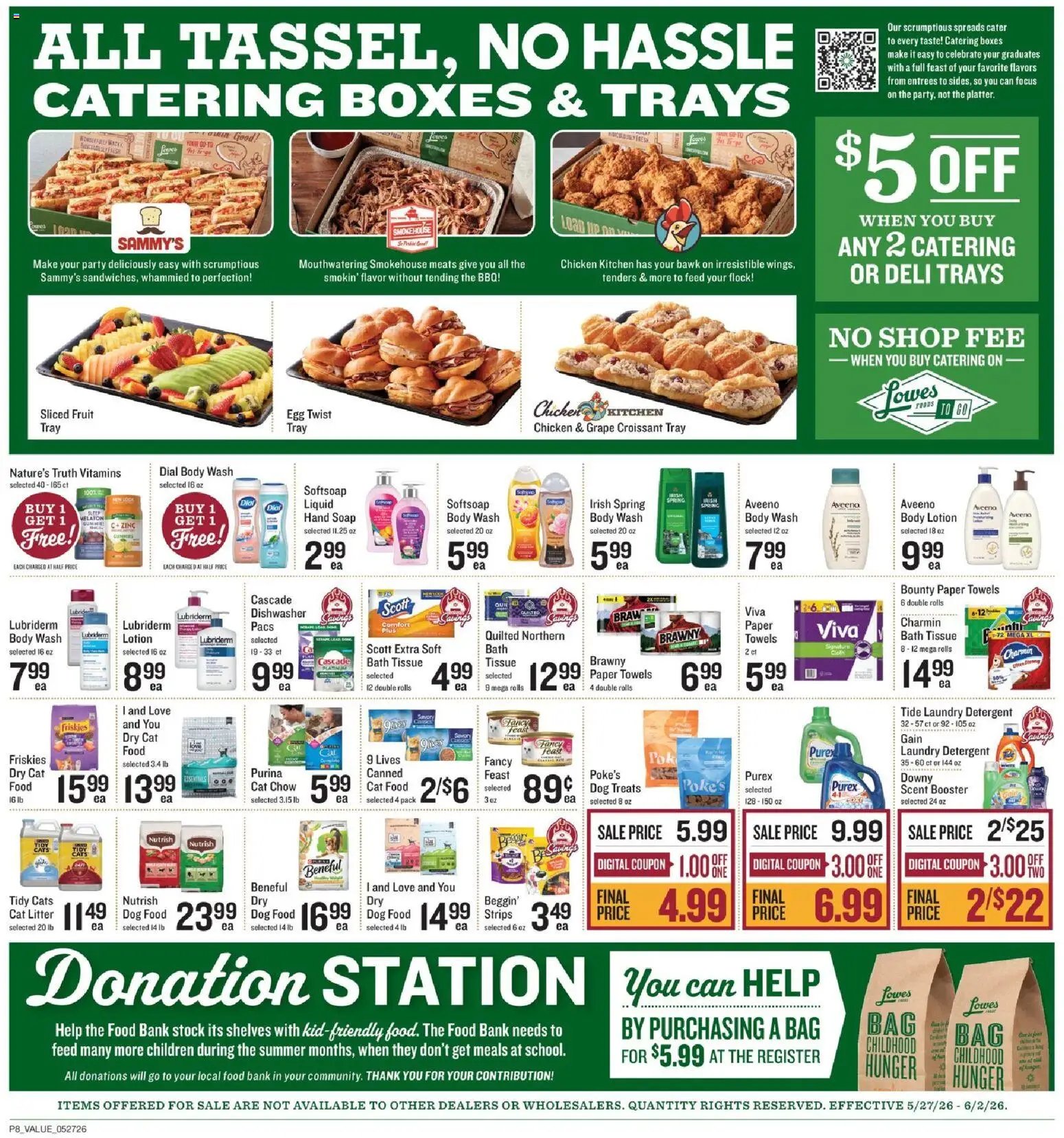 Lowes Foods offer from 05/27/2026 Lowes Foods Weekly Ad - NC