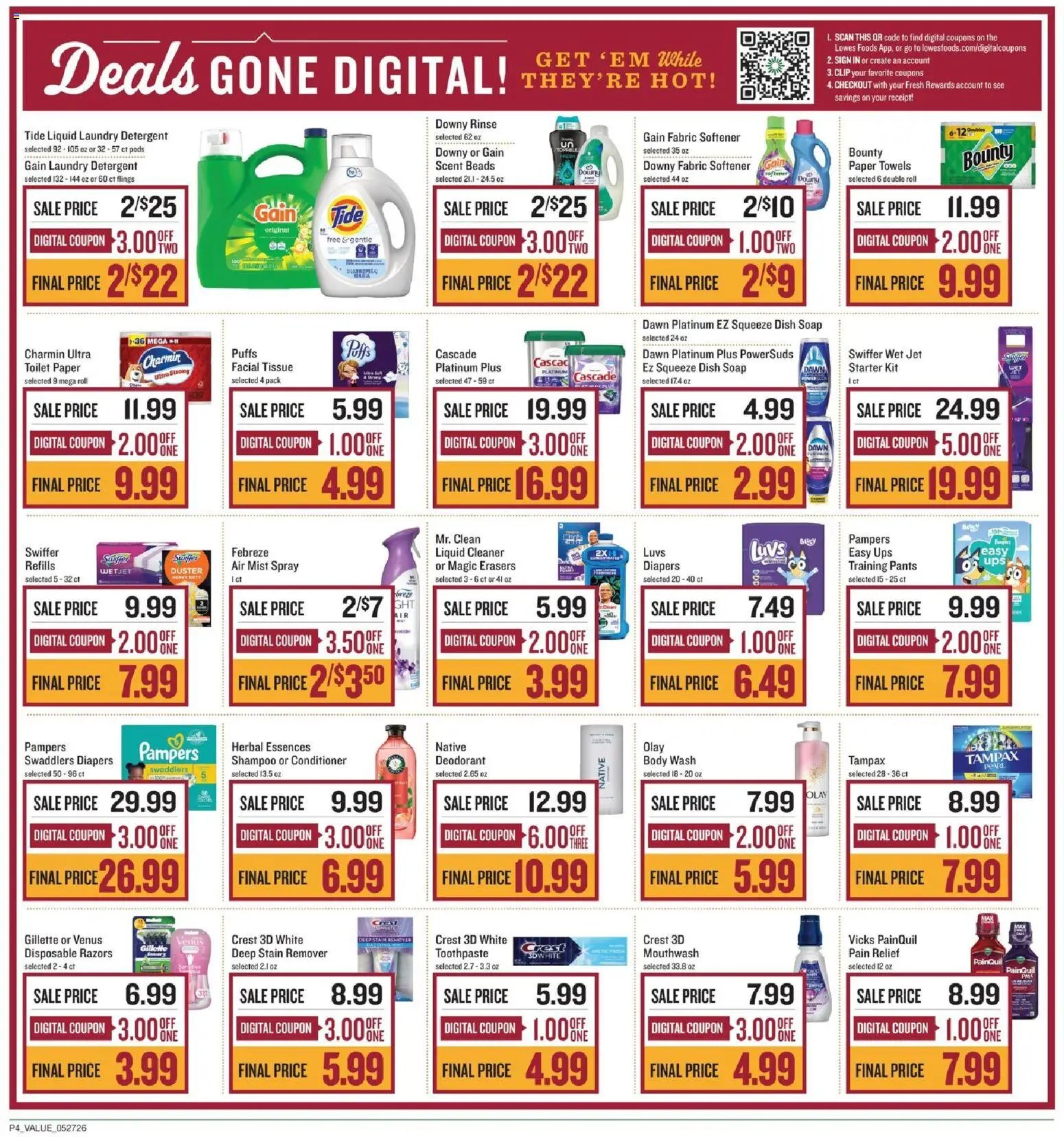 Lowes Foods offer from 05/27/2026 Lowes Foods Weekly Ad - NC
