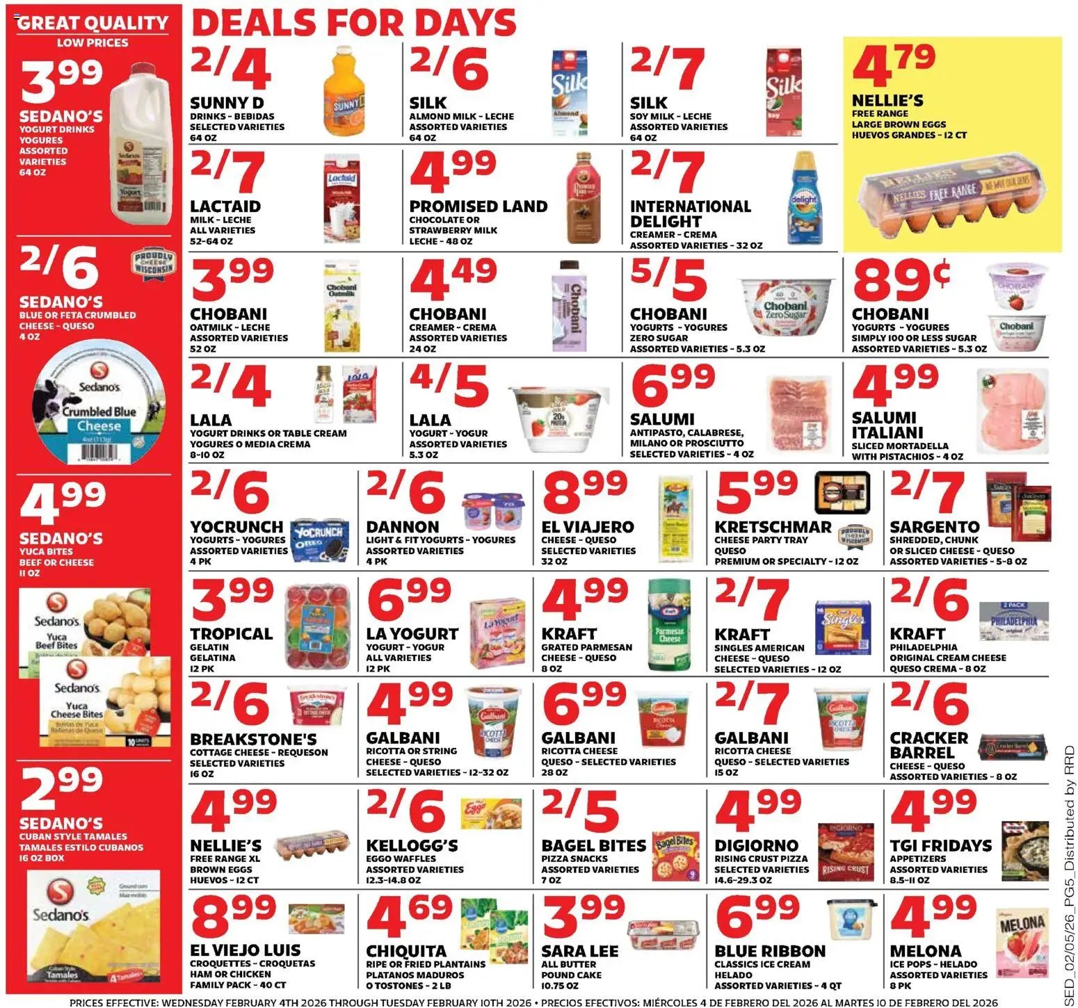 Sedano's offer from 02/04/2026 Weekly Ad
