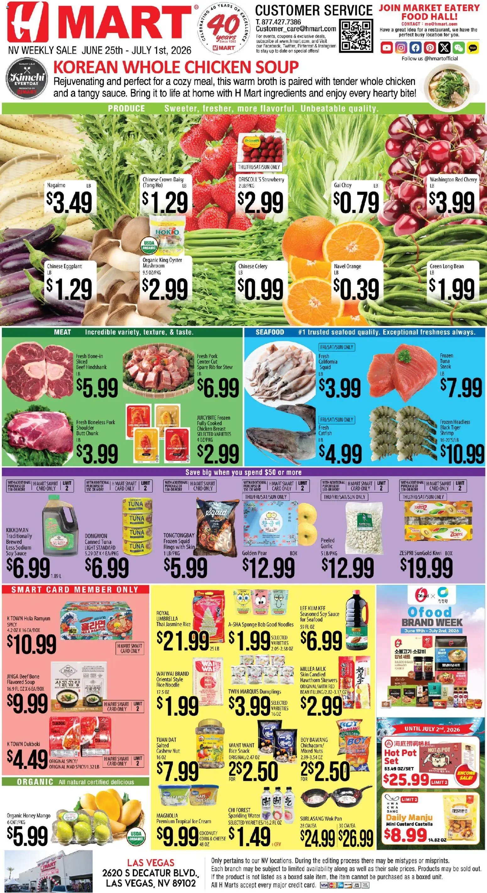 Hmart offer from 06/25/2026 Hmart ENGLISH - Nevada