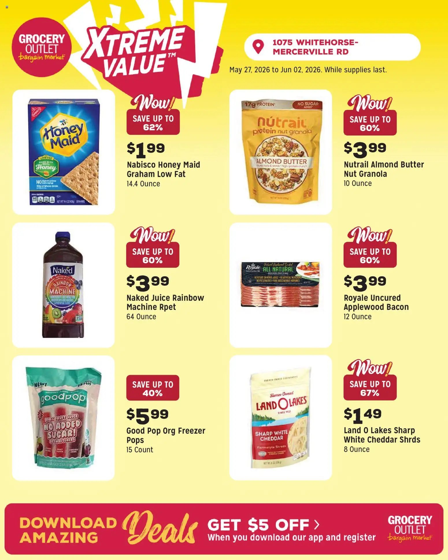 Grocery Outlet offer from 05/27/2026 Grocery Outlet Weekly Ad - NJ