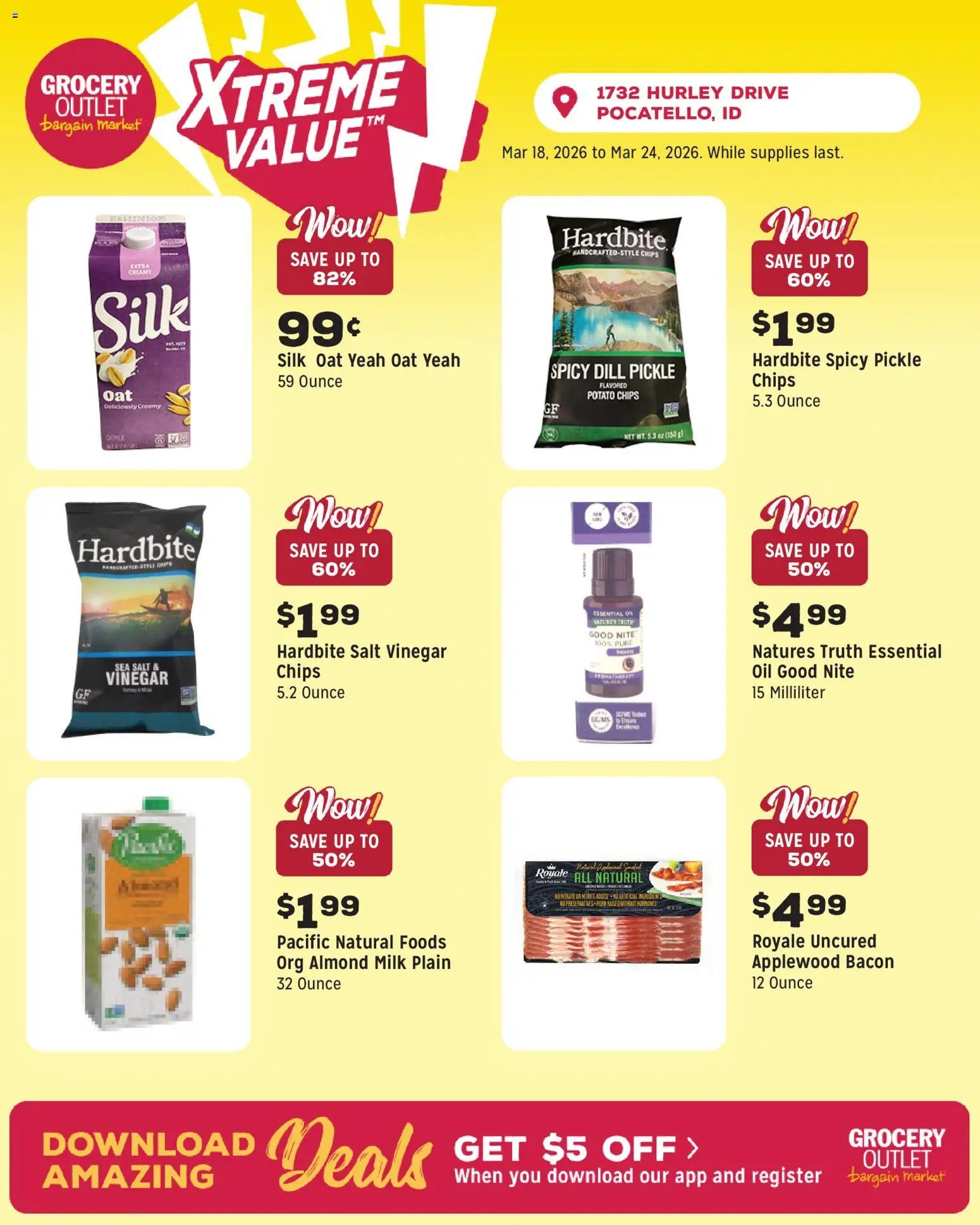 Grocery Outlet offer from 03/18/2026 Grocery Outlet Weekly Ad - ID