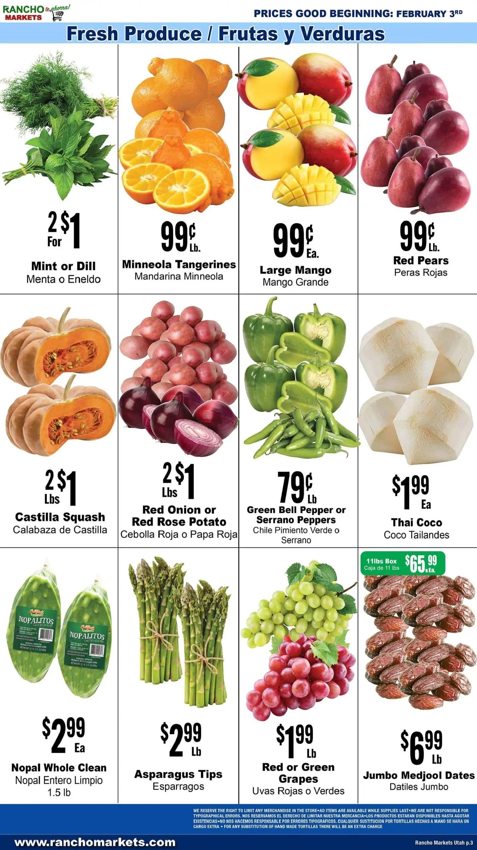 Rancho Markets offer from 02/03/2026 Weekly Ad