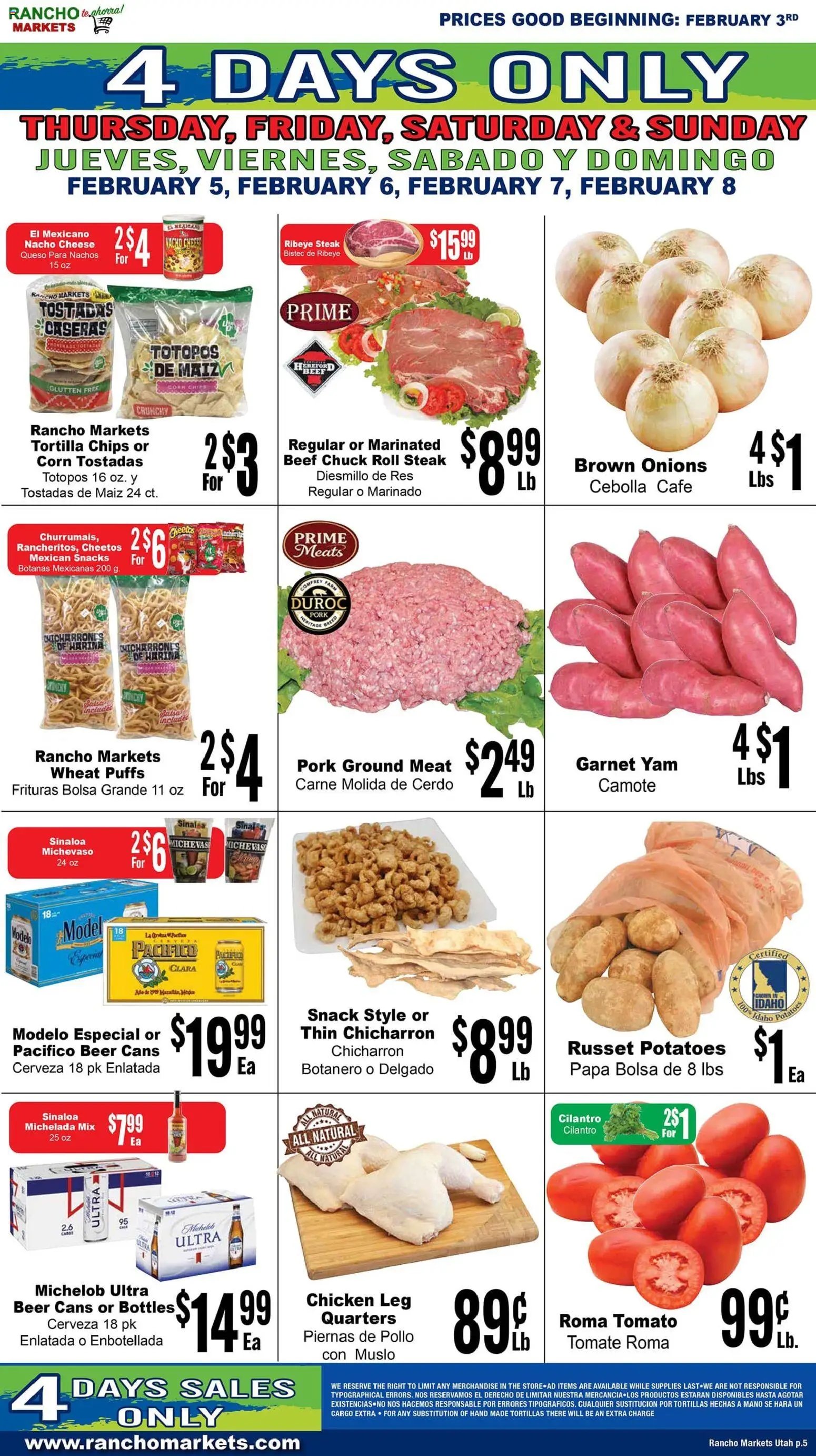 Rancho Markets offer from 02/03/2026 Weekly Ad