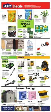 Lowe's offer from 08/20/2026 Lowe's Weekly Ad
