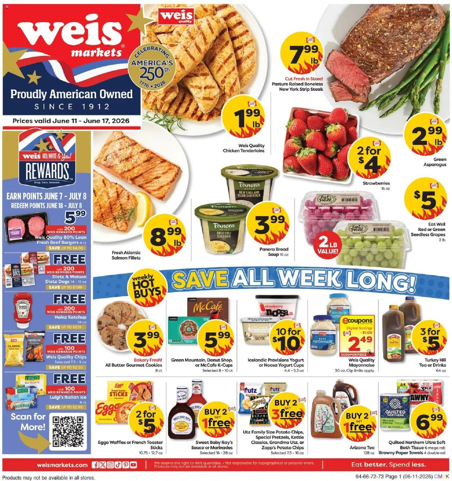 Weis offer from 06/11/2026 Weis Weekly Circular - NY